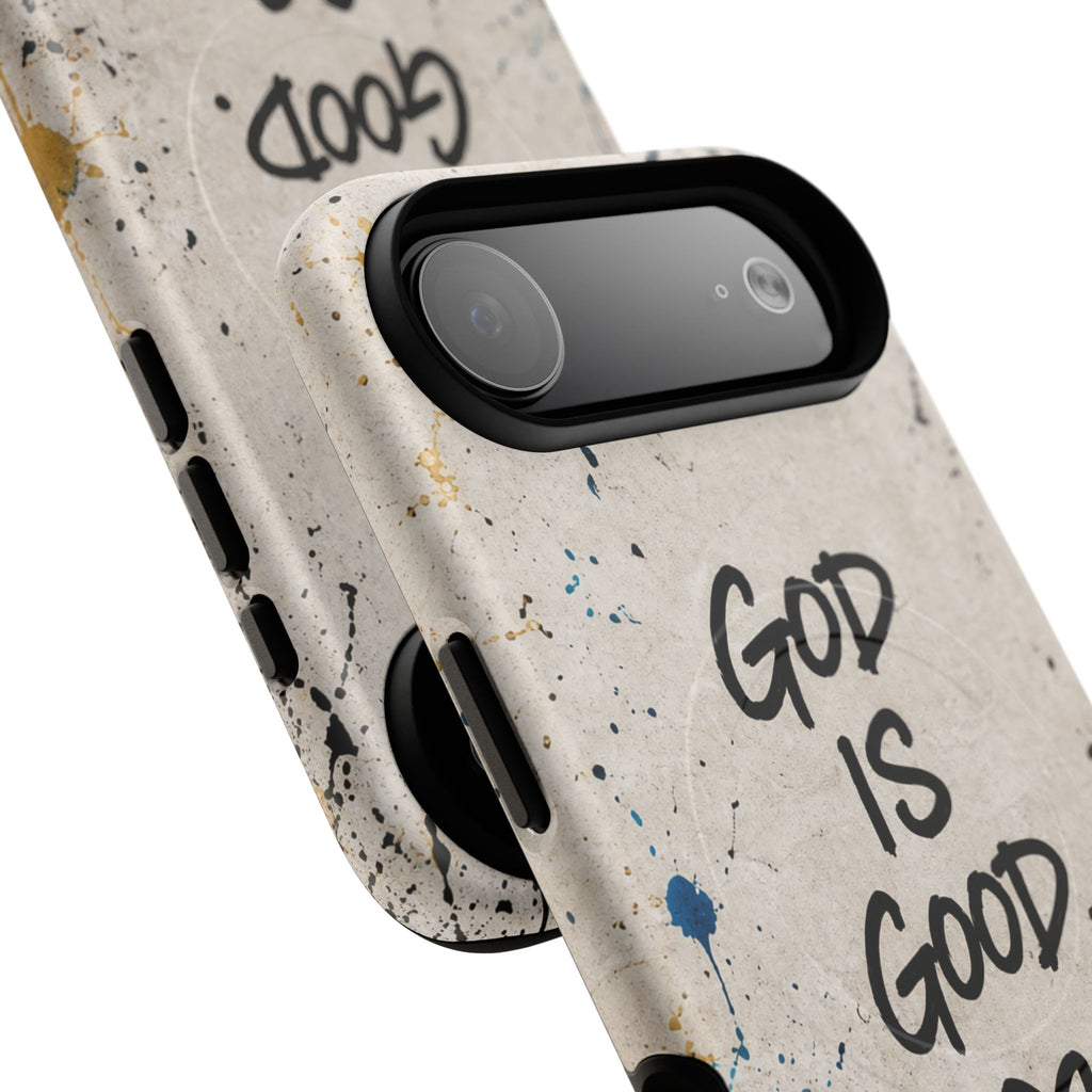 God Is Good Minimal Graffiti Tough Magnetic Phone Case