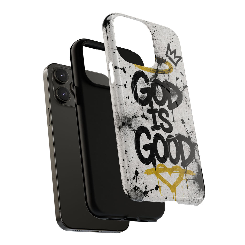 God Is Good Christian Graffiti Tough Magnetic Phone Case