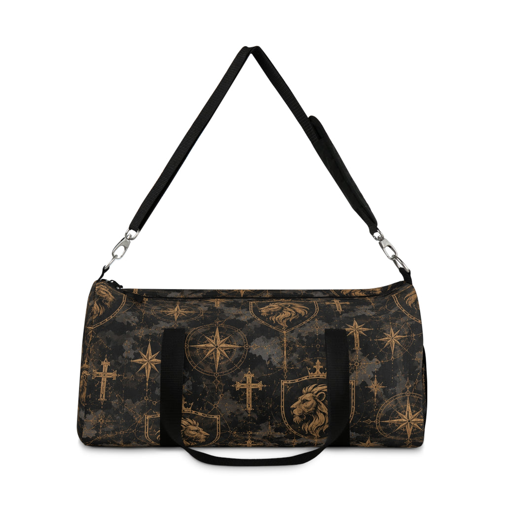 Engraved Camo Gym Duffel
