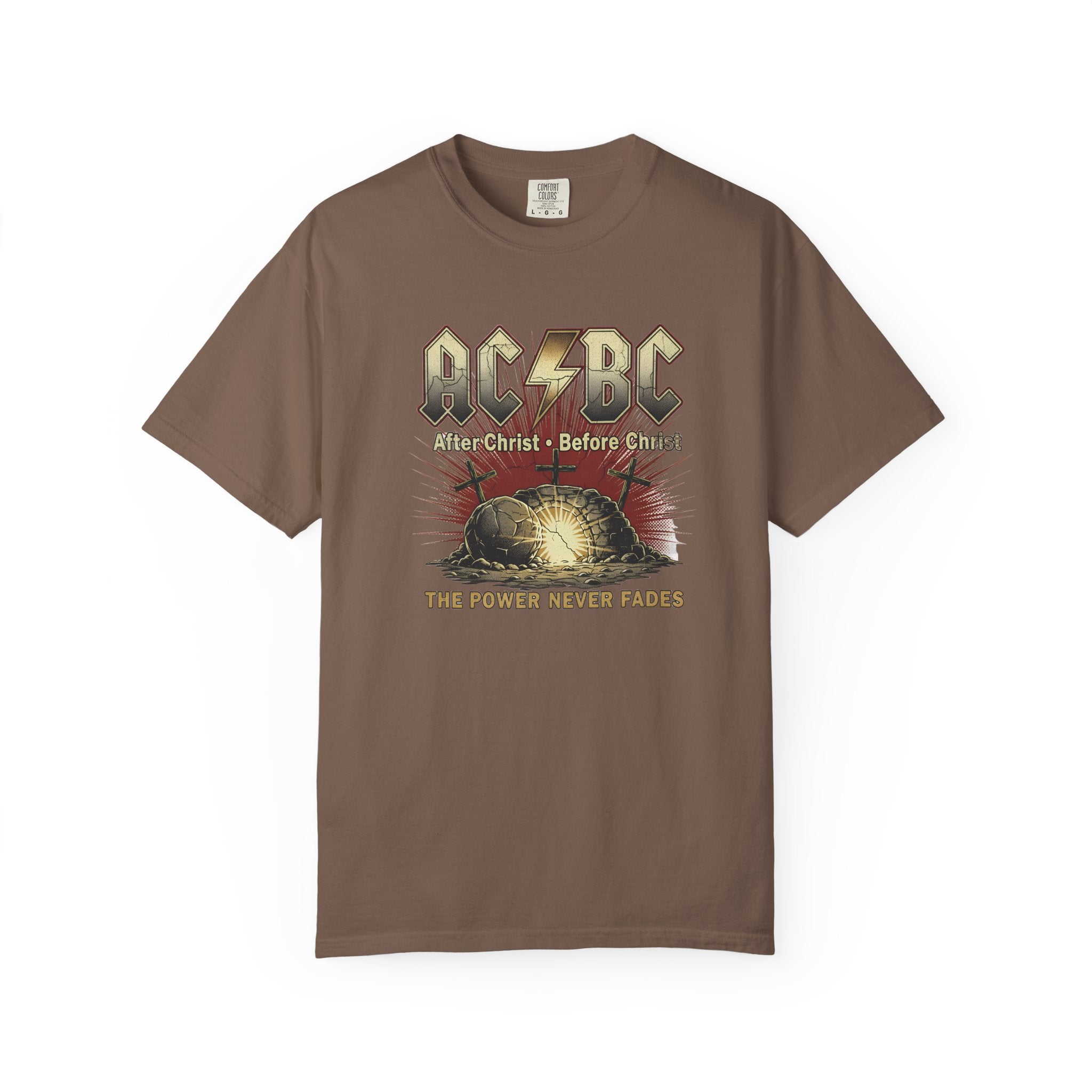 AC/DC Inspired Lightning Sunburst T-shirt | The Power Never Fades