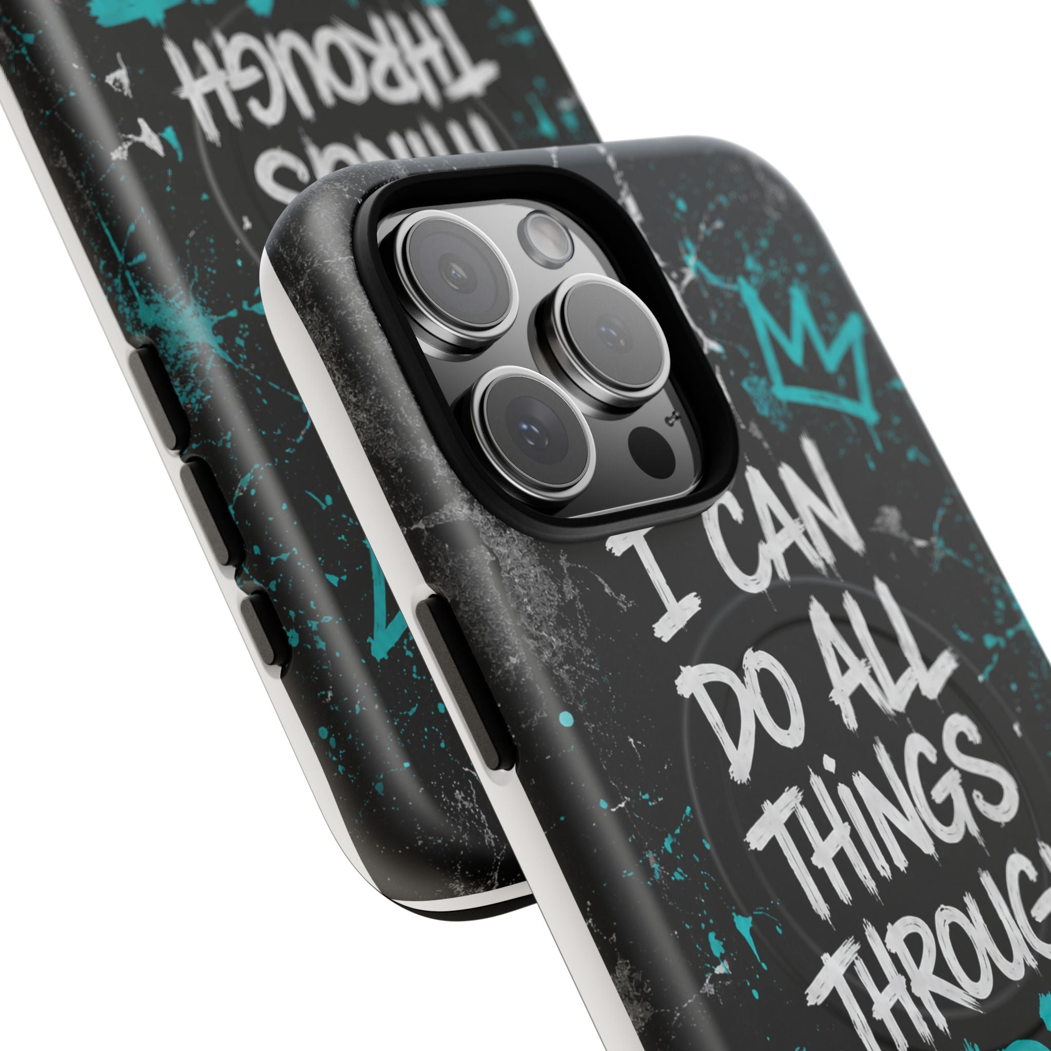 Through Christ Philippians 4:13 Tough Magnetic Phone Case