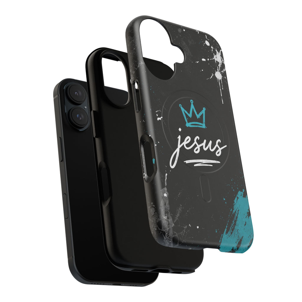 Jesus Above All Christian Tough Magnetic Phone Case