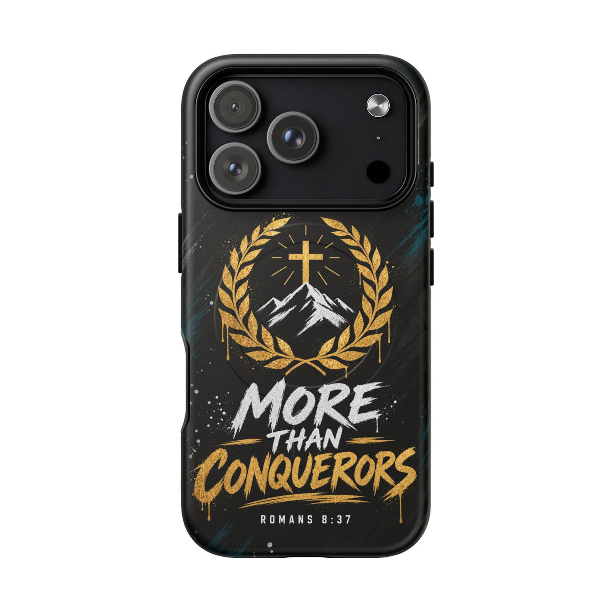 More Than Conquerors Phone Case