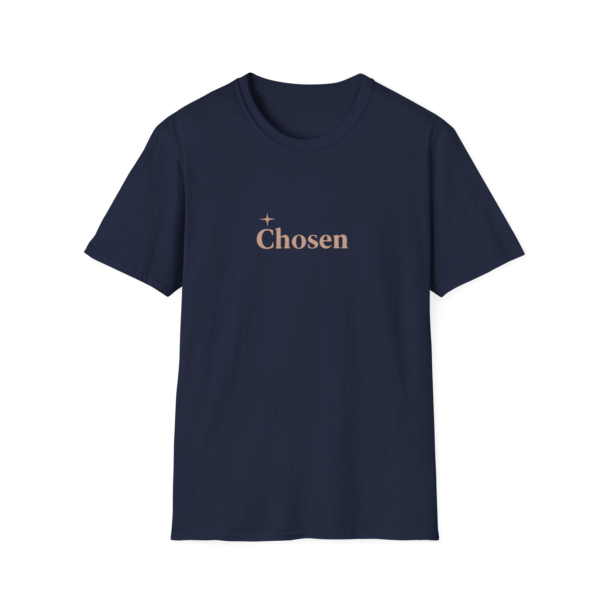 Chosen. Christian T-Shirt | Faith Apparel | Minimalist Bible Verse Tee | Chosen by God Shirt | Christian Gift for Women & Men