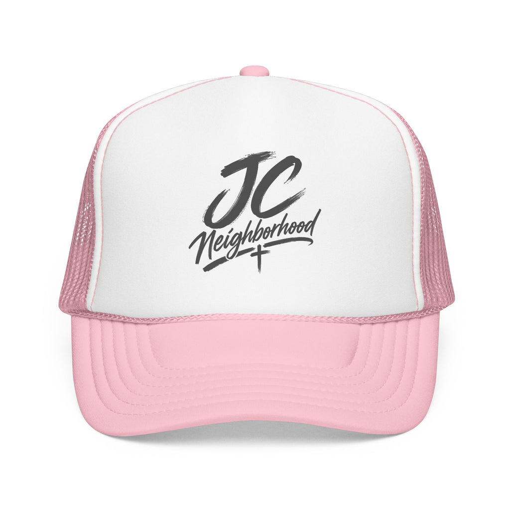 JC Neighborhood Foam Trucker Hat, Christian Streetwear Cap