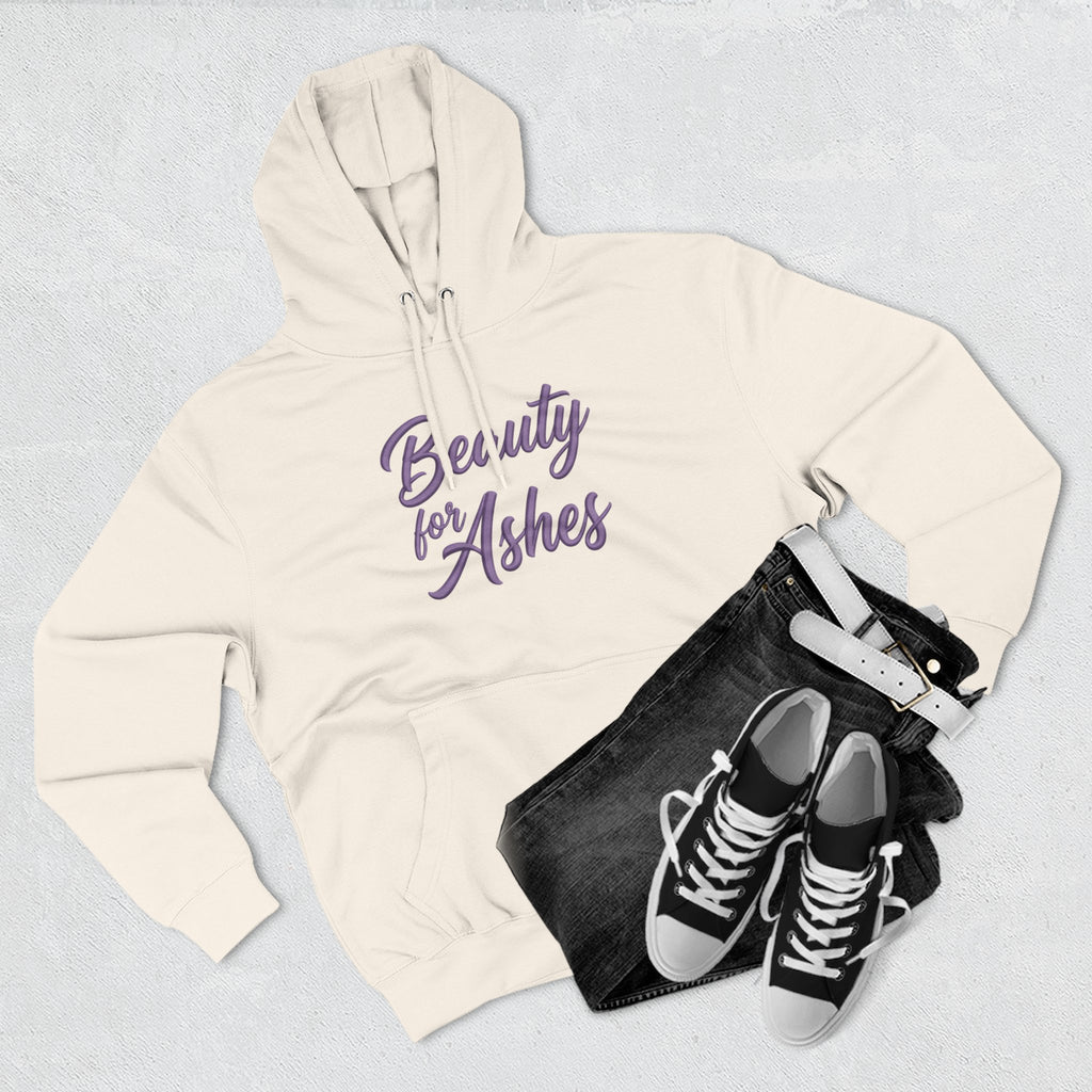 Beauty for Ashes Phoenix Rise Hoodie | Inspirational Scripture Sweatshirt