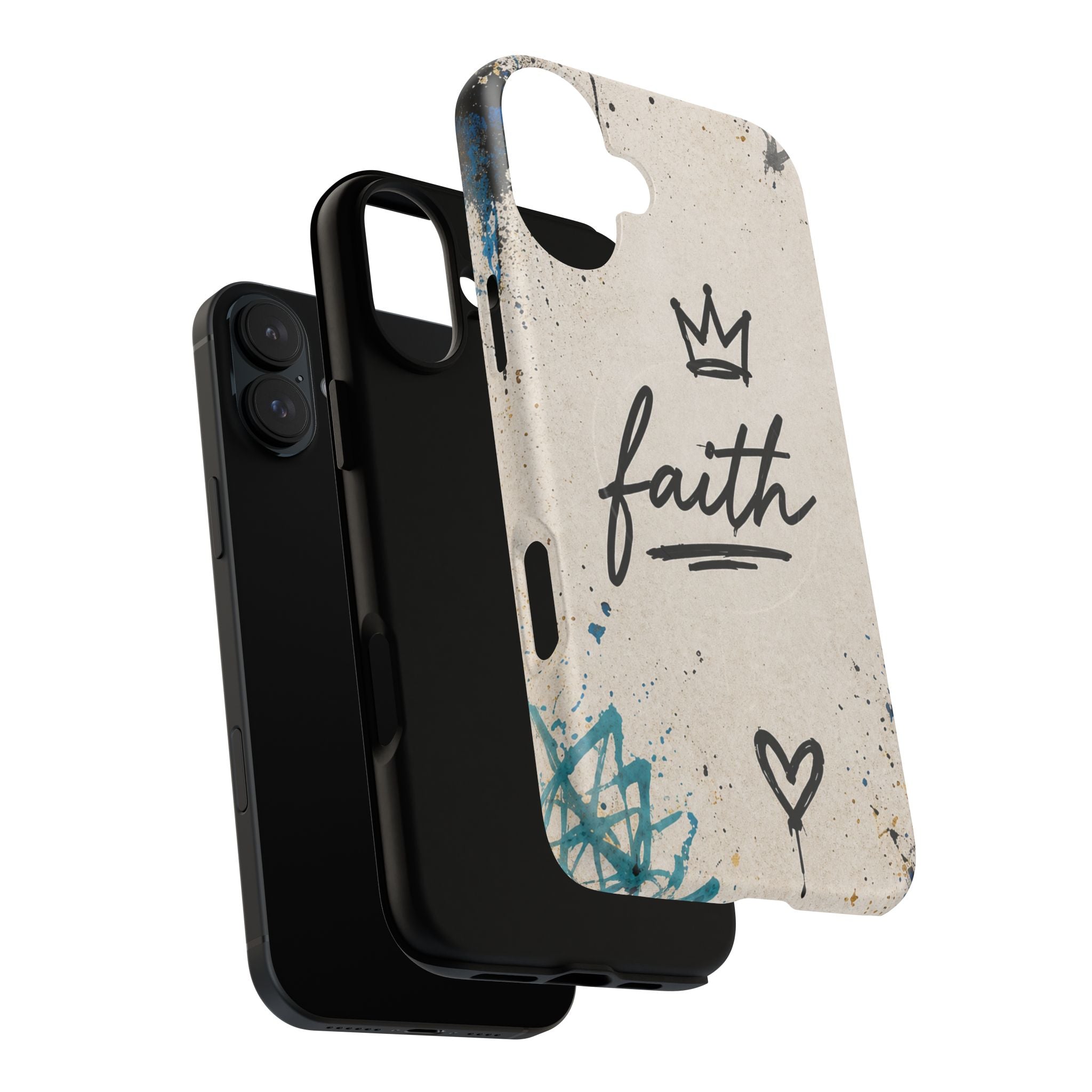 Faith & Love Christian Tough Magnetic Phone Case