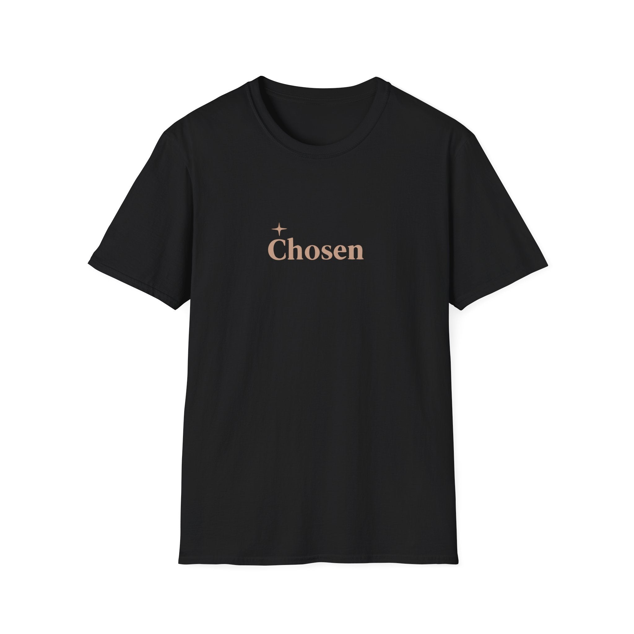 Chosen. Christian T-Shirt | Faith Apparel | Minimalist Bible Verse Tee | Chosen by God Shirt | Christian Gift for Women & Men