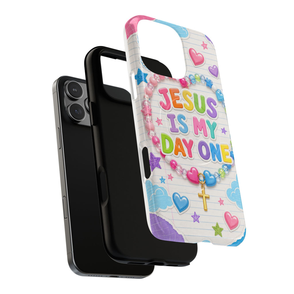 Jesus Is My Day One MagSafe Tough Phone Case
