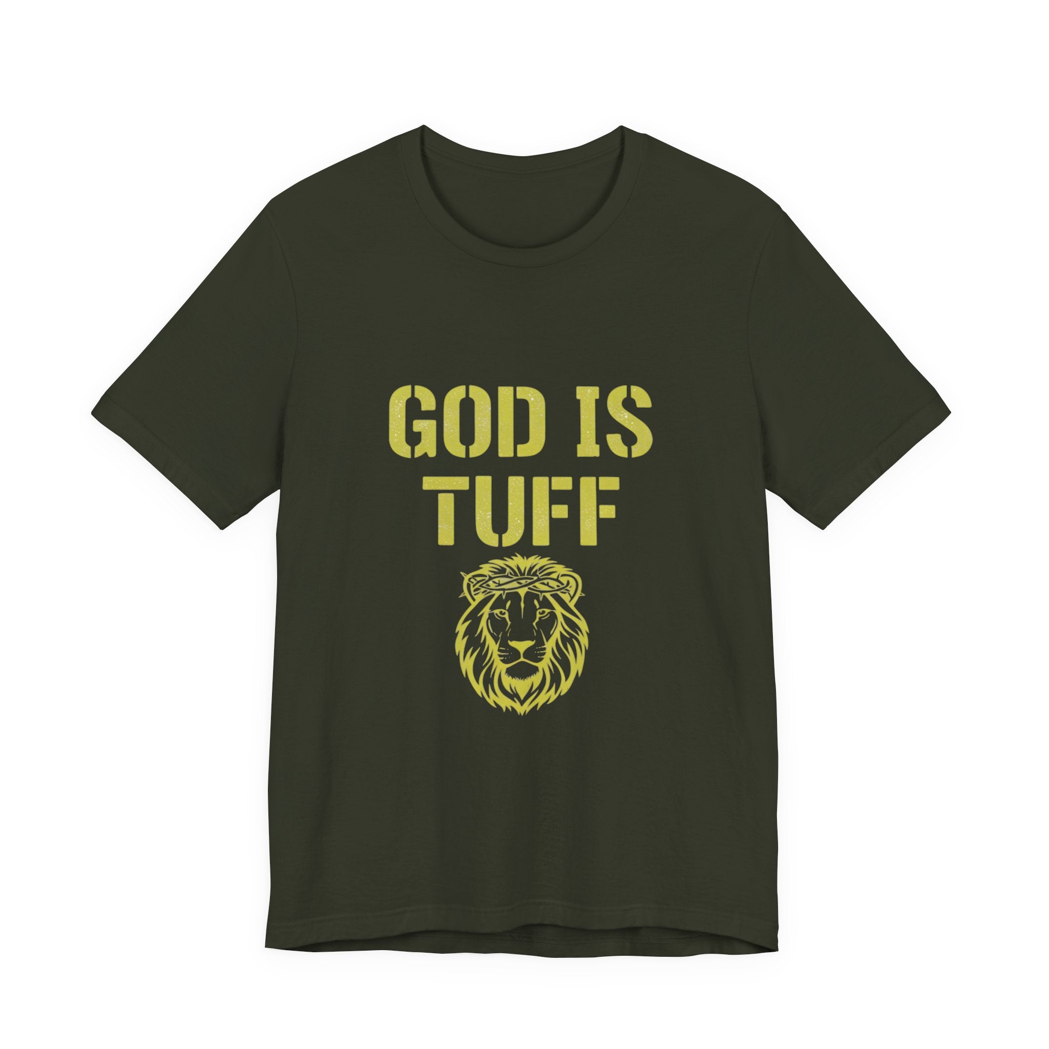 God Is Tuff- Faith-Inspired Unisex Tee, Motivational Shirt, Christian Apparel, Inspirational Gift, Scripture Tee