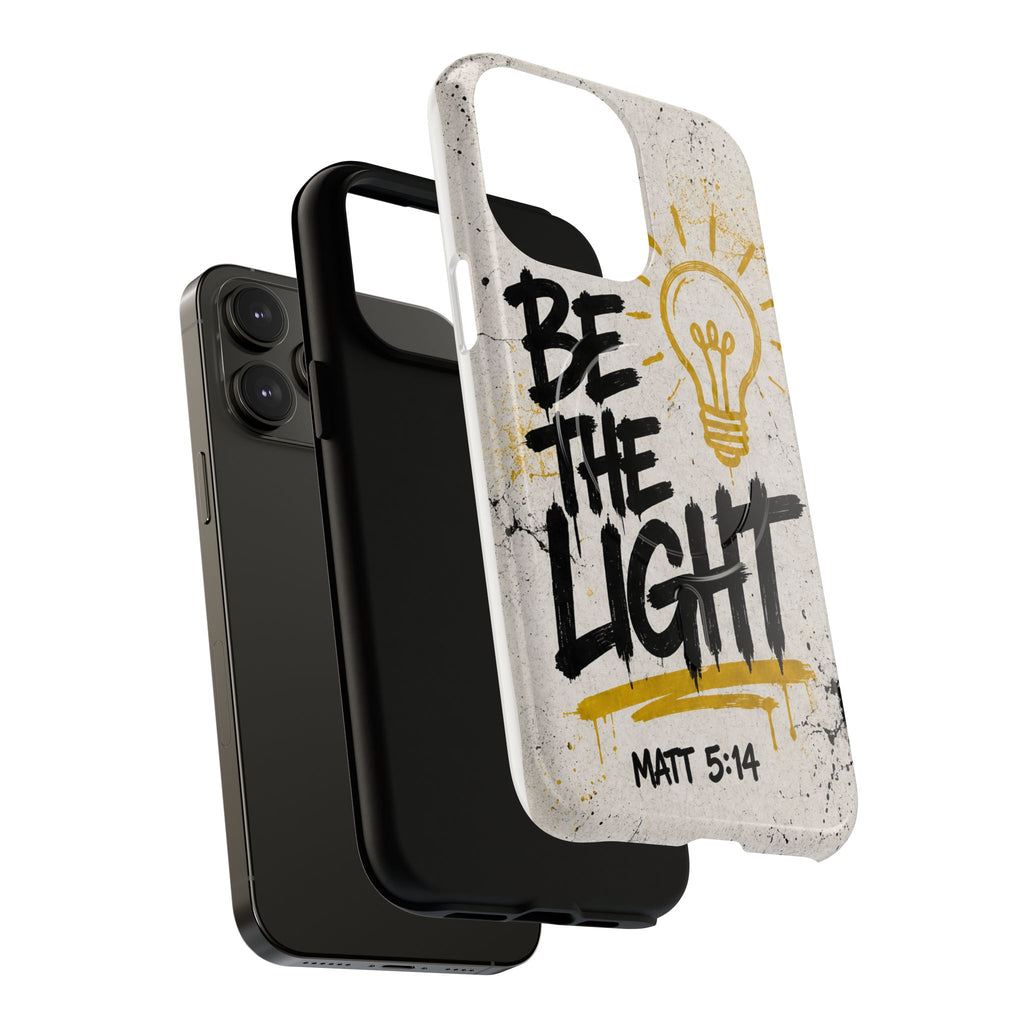 Be the Light Matthew 5:14 Tough Magnetic Phone Case