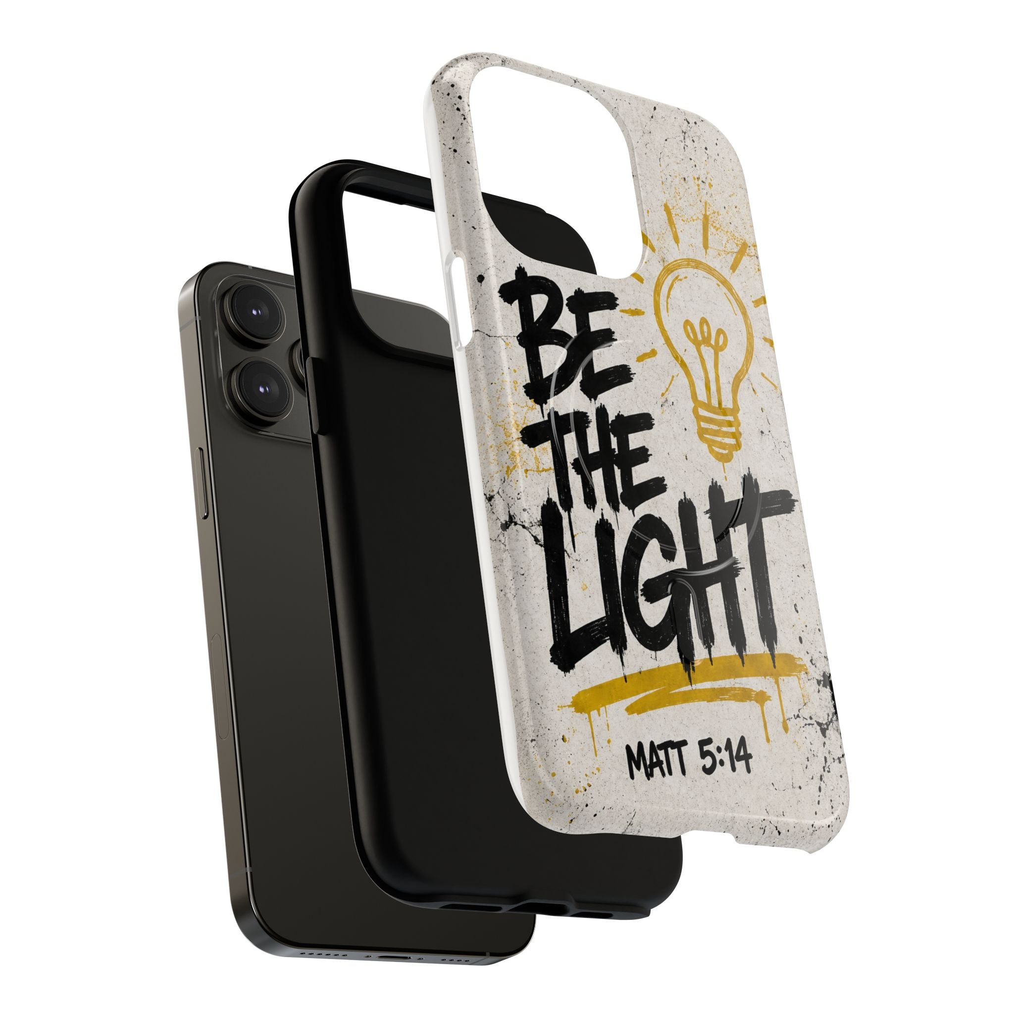 Be the Light Matthew 5:14 Tough Magnetic Phone Case