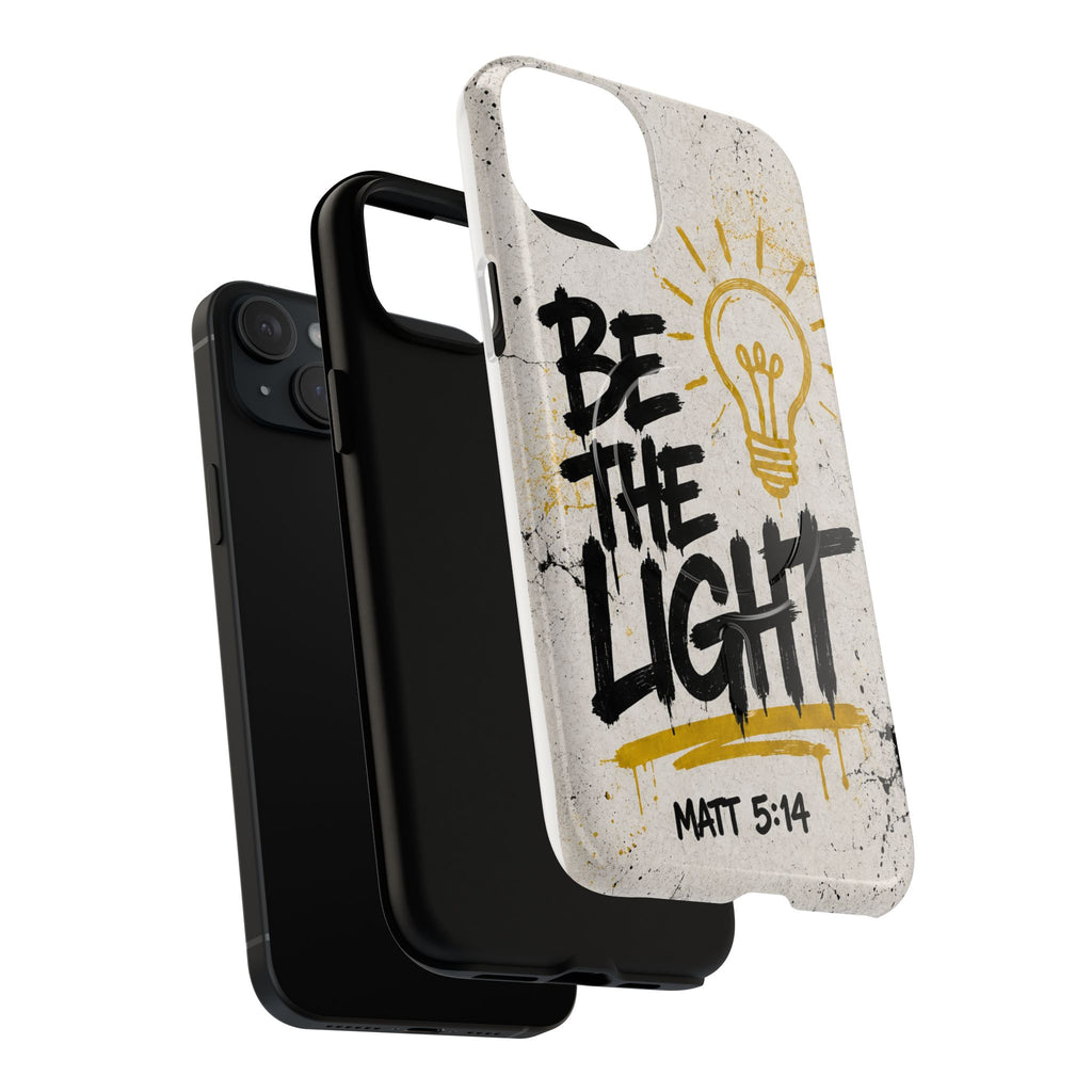 Be the Light Matthew 5:14 Tough Magnetic Phone Case