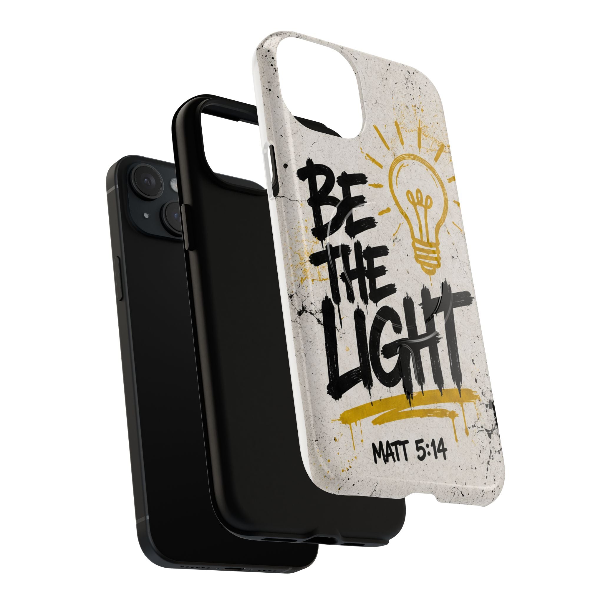 Be the Light Matthew 5:14 Tough Magnetic Phone Case