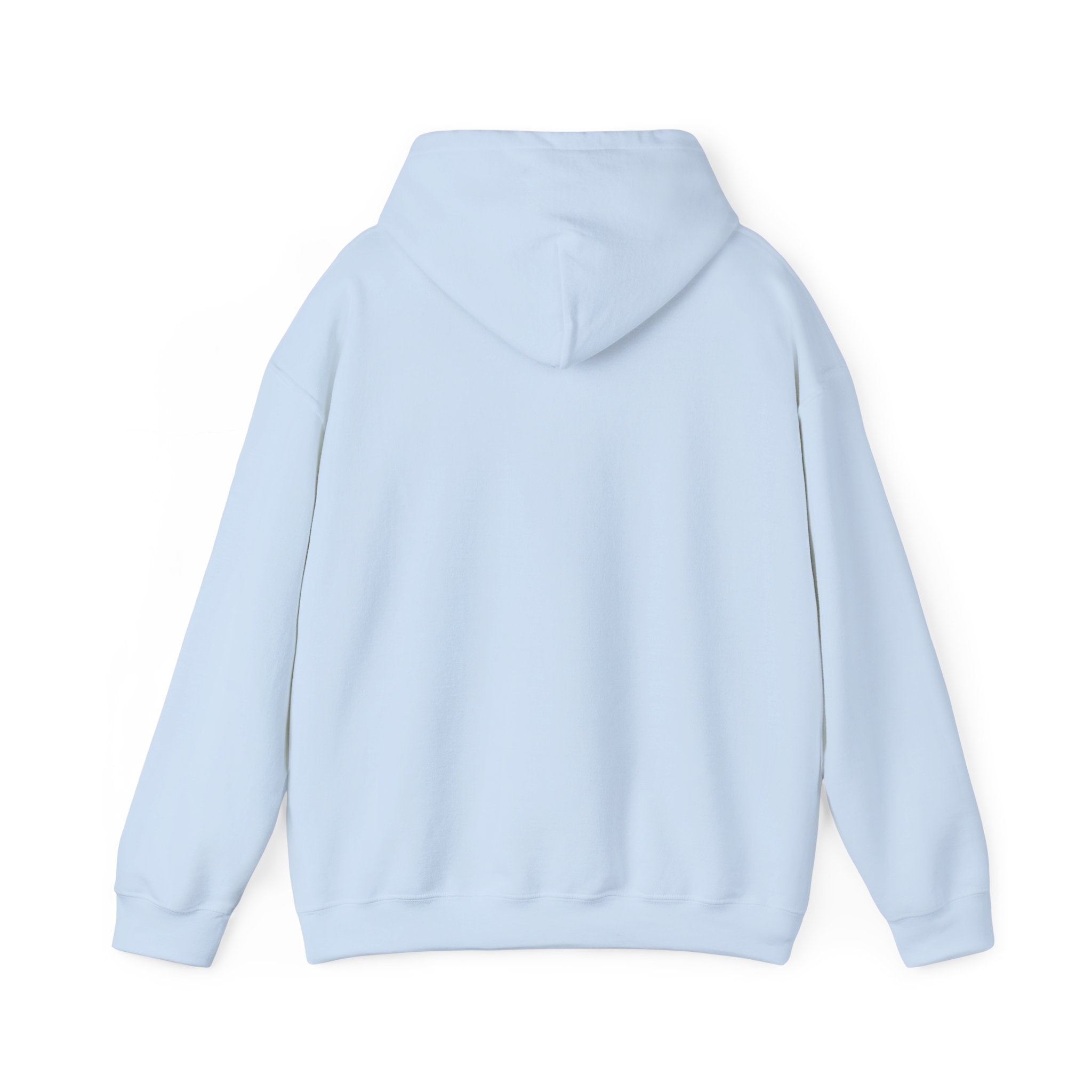 Faith script with heart Hoodie | White vertical faith design
