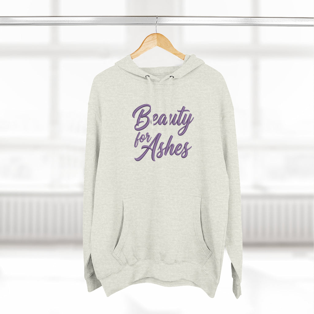 Beauty for Ashes Phoenix Rise Hoodie | Inspirational Scripture Sweatshirt
