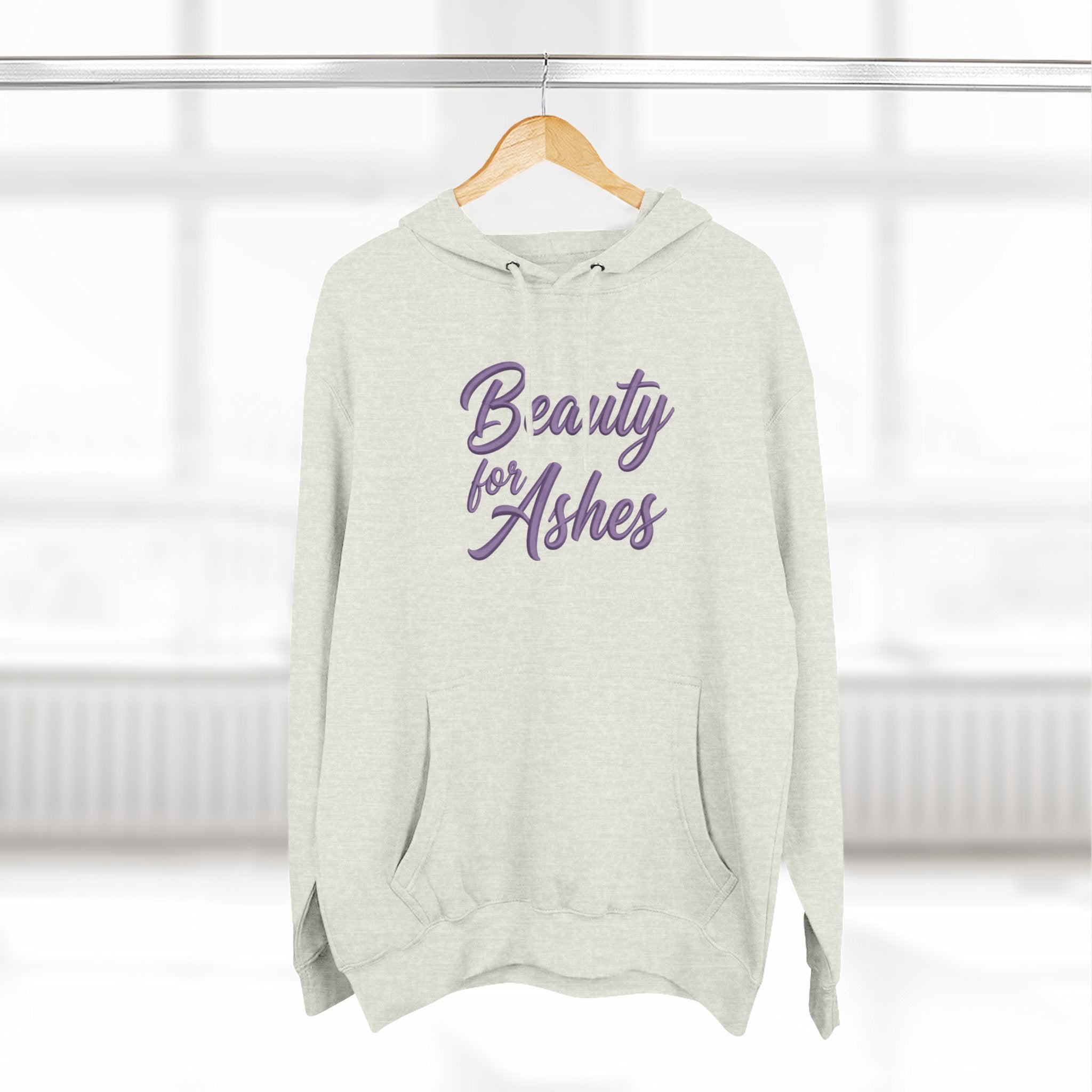 Beauty for Ashes Phoenix Rise Hoodie | Inspirational Scripture Sweatshirt