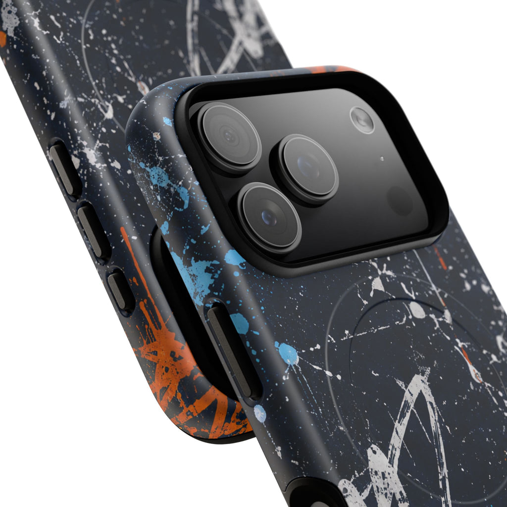 Midnight Praise Abstract Graffiti Tough Magnetic Phone Case