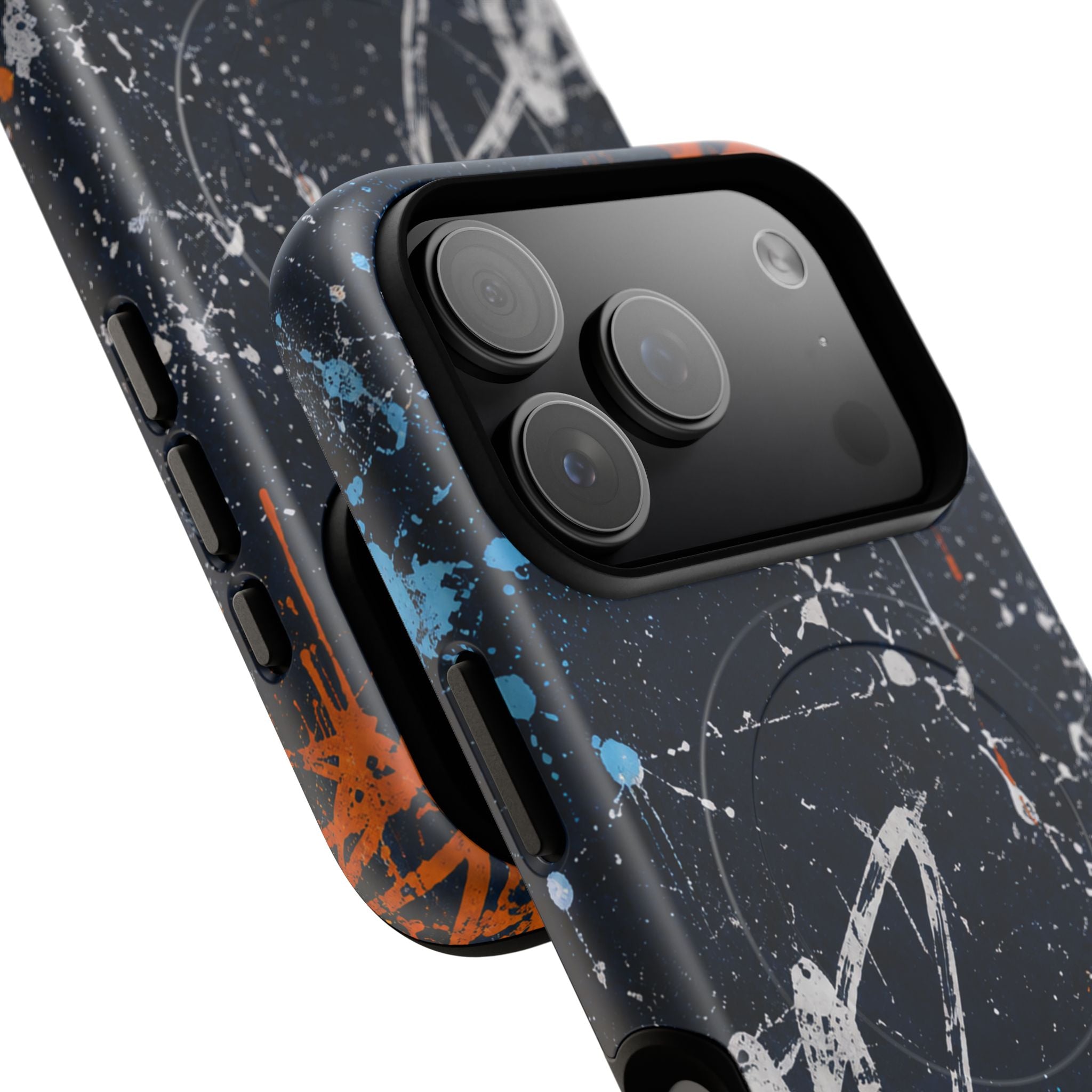 Midnight Praise Abstract Graffiti Tough Magnetic Phone Case