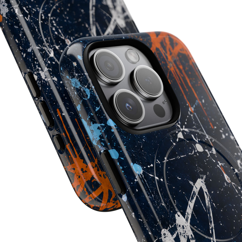 Midnight Praise Abstract Graffiti Tough Magnetic Phone Case