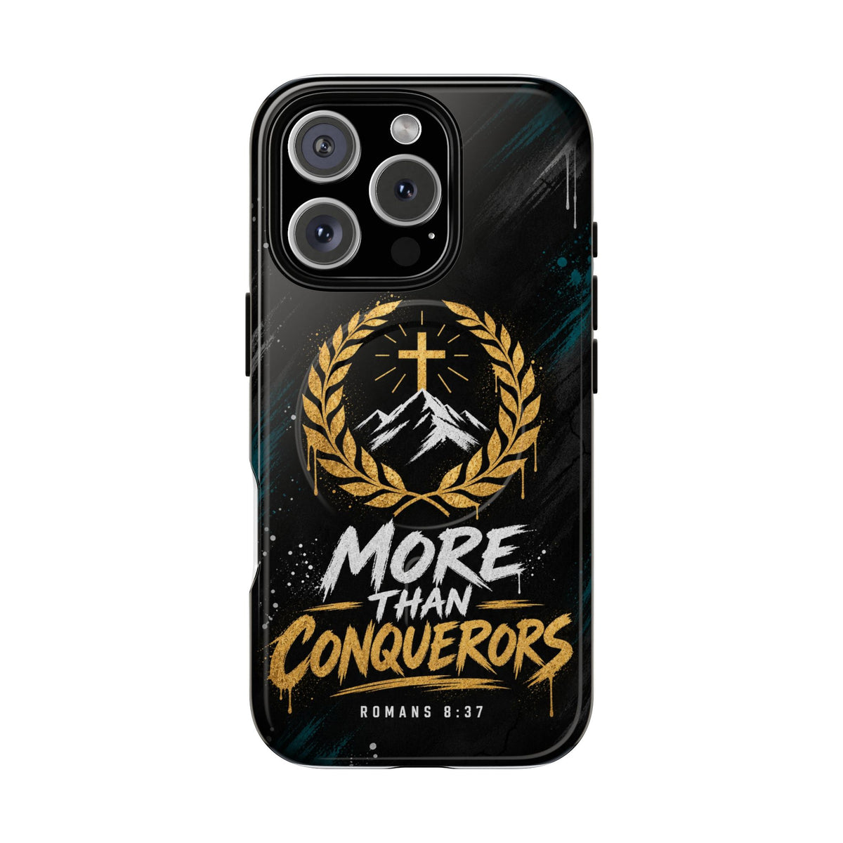 More Than Conquerors Phone Case