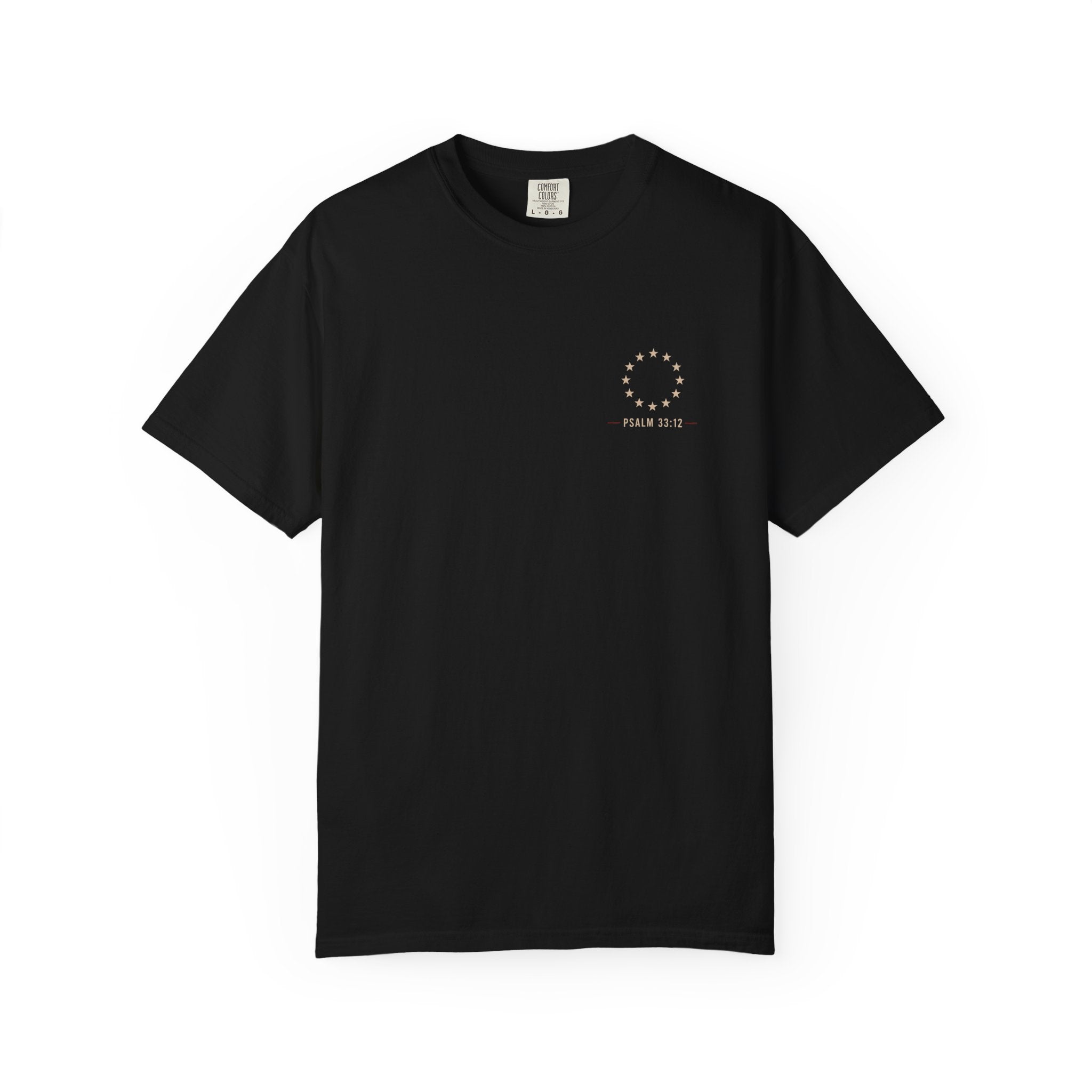 One Nation Under God Shirt | Psalm 33:12 Patriotic Christian Tee