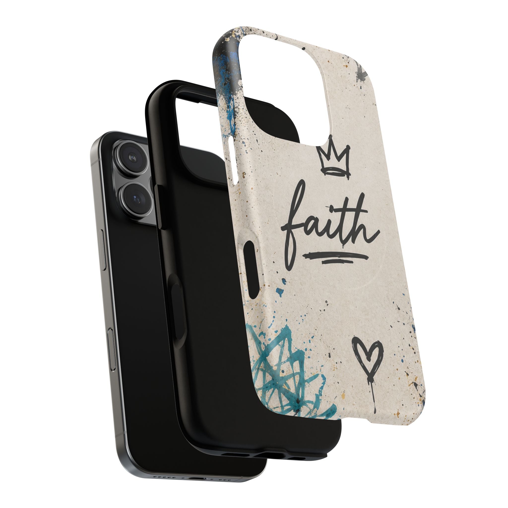 Faith & Love Christian Tough Magnetic Phone Case