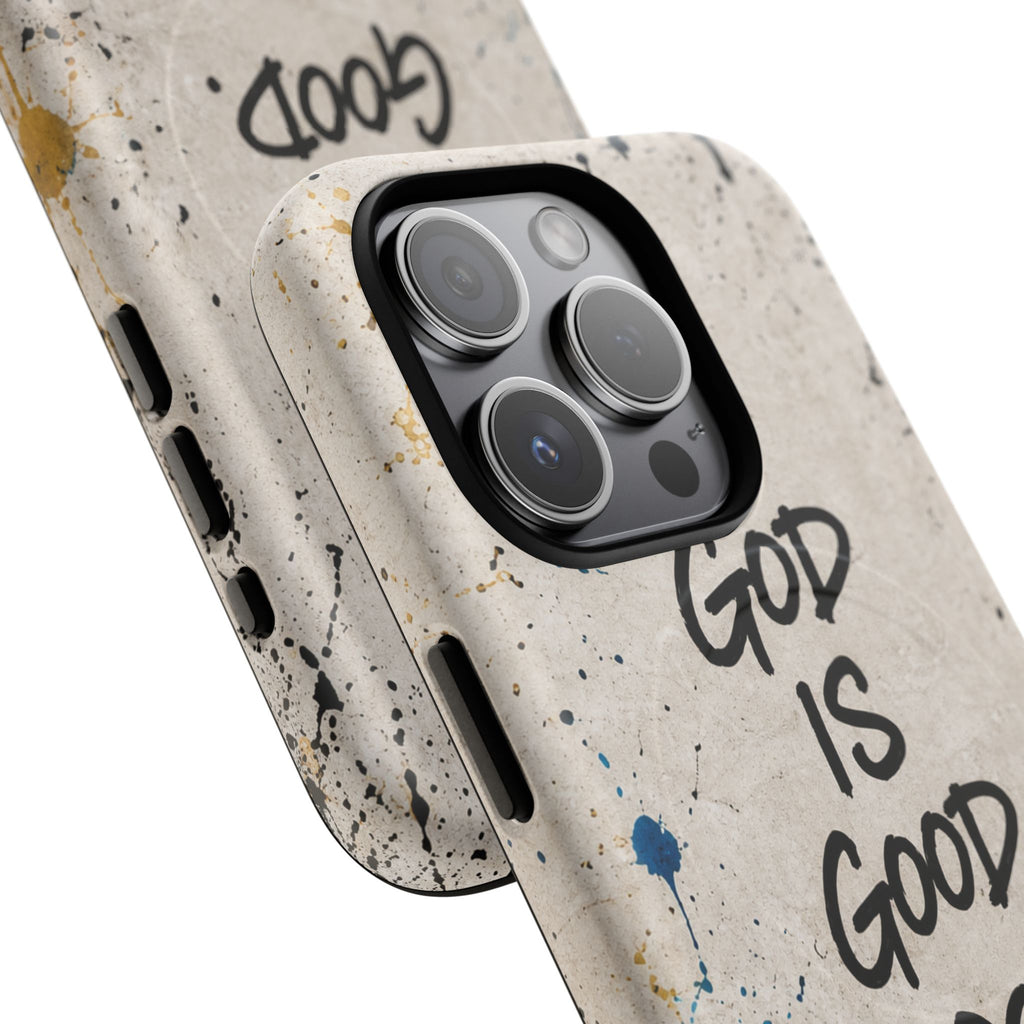 God Is Good Minimal Graffiti Tough Magnetic Phone Case