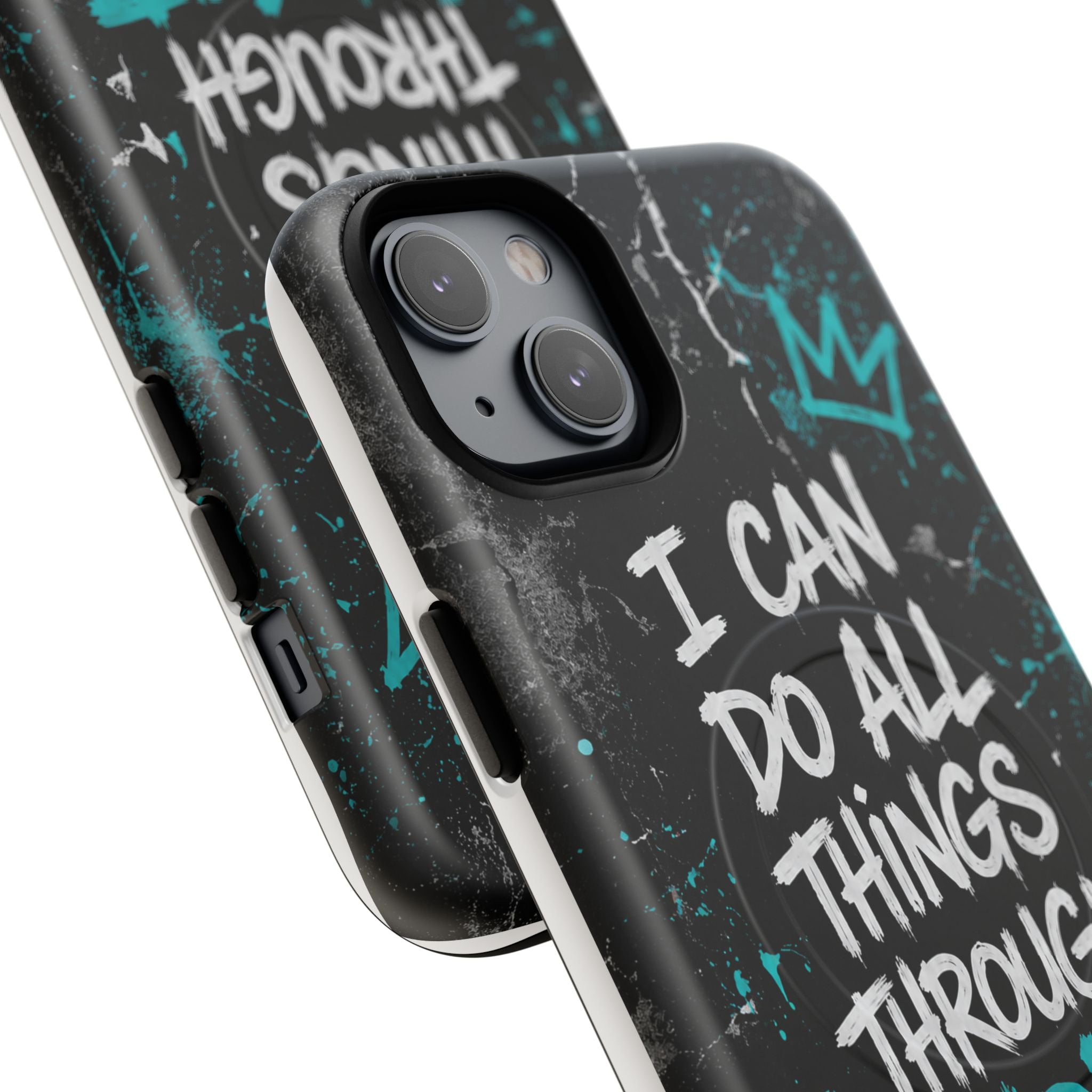 Through Christ Philippians 4:13 Tough Magnetic Phone Case