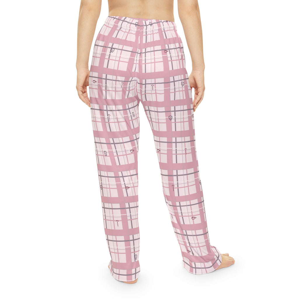 Psalm 23 Field Club Pink Plaid Pajama Pants