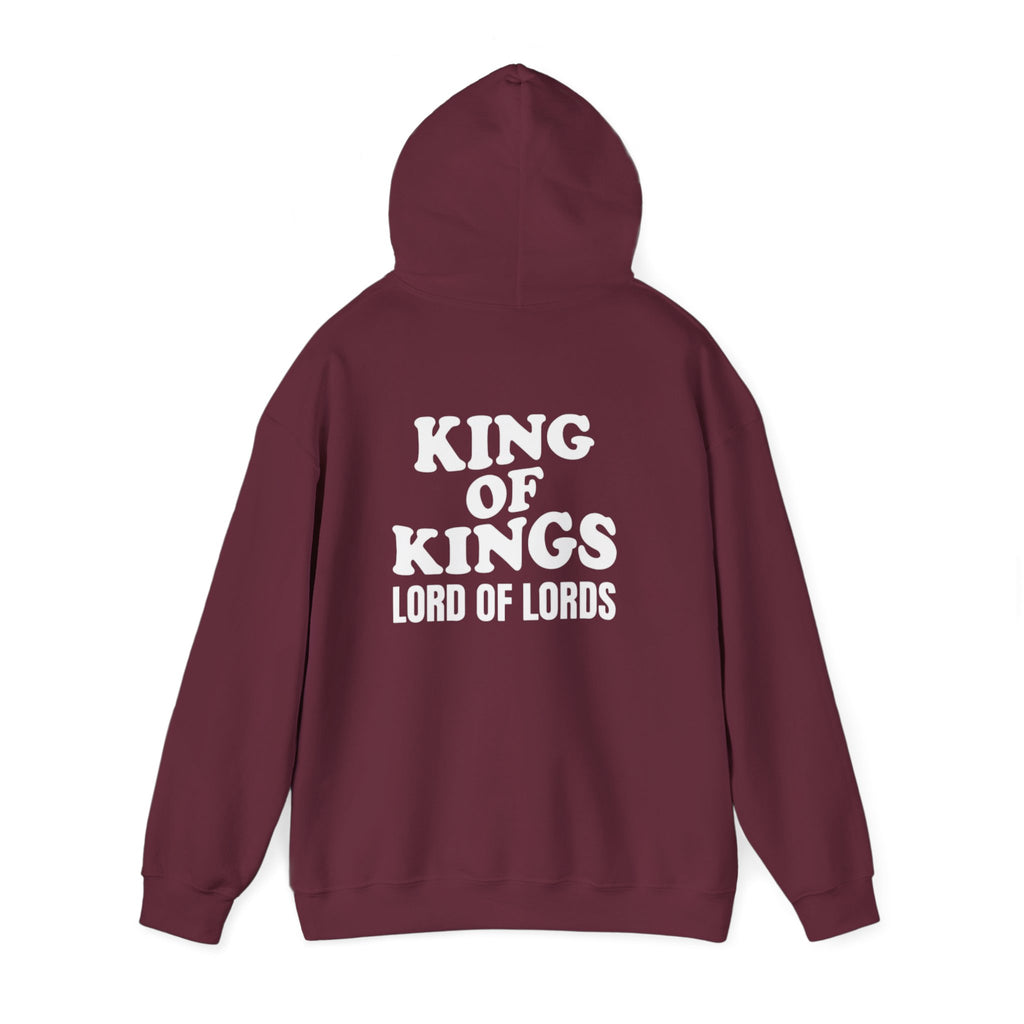 King of Kings Lord of Lords Hoodie, Christian Scripture Sweatshirt