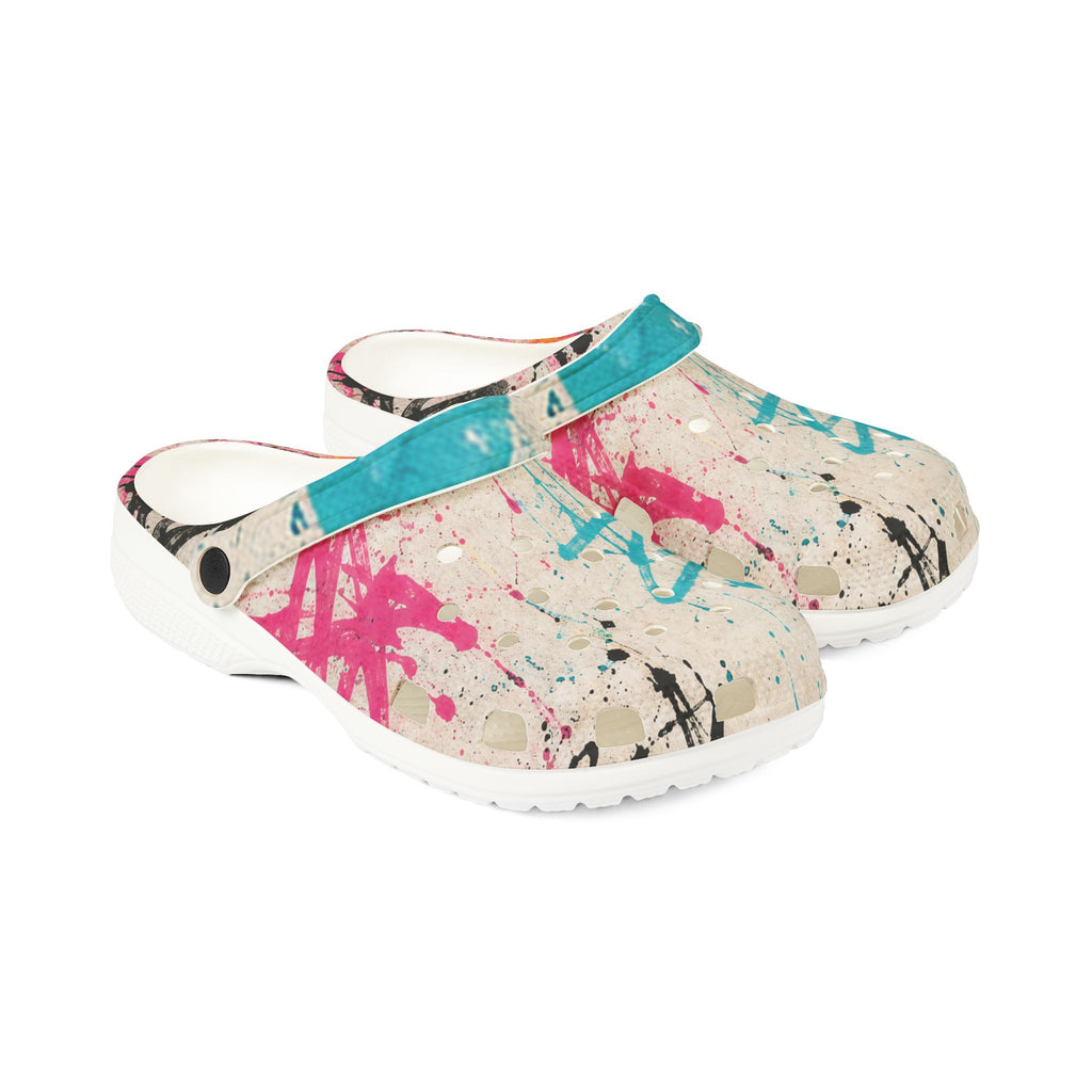 Joy in Color EVA Foam Clogs (AOP)