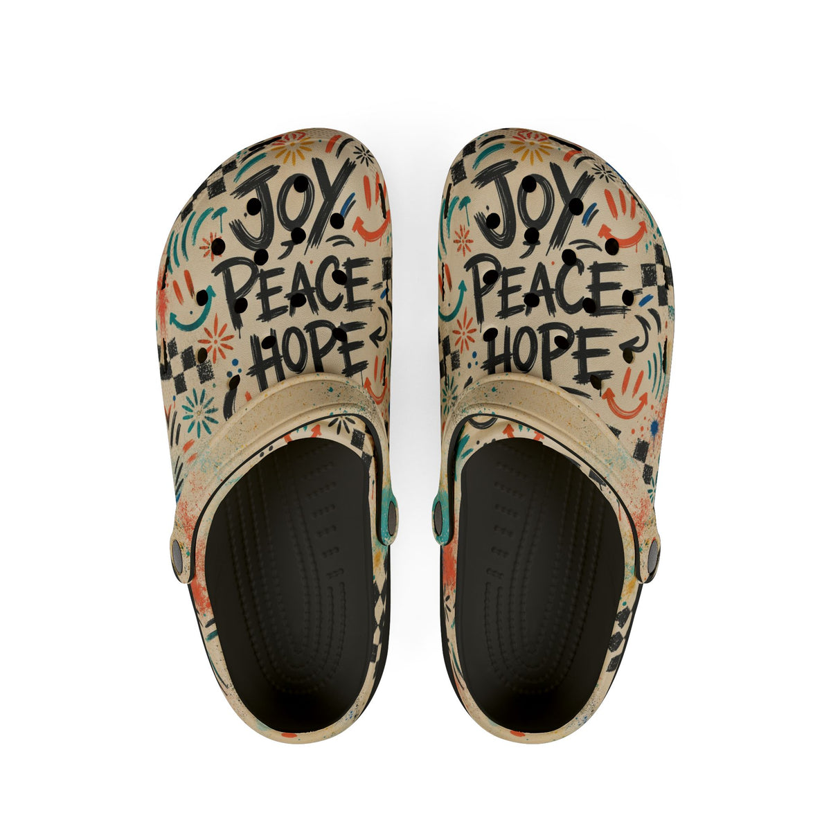 Joy Signal EVA Foam Clogs (AOP)