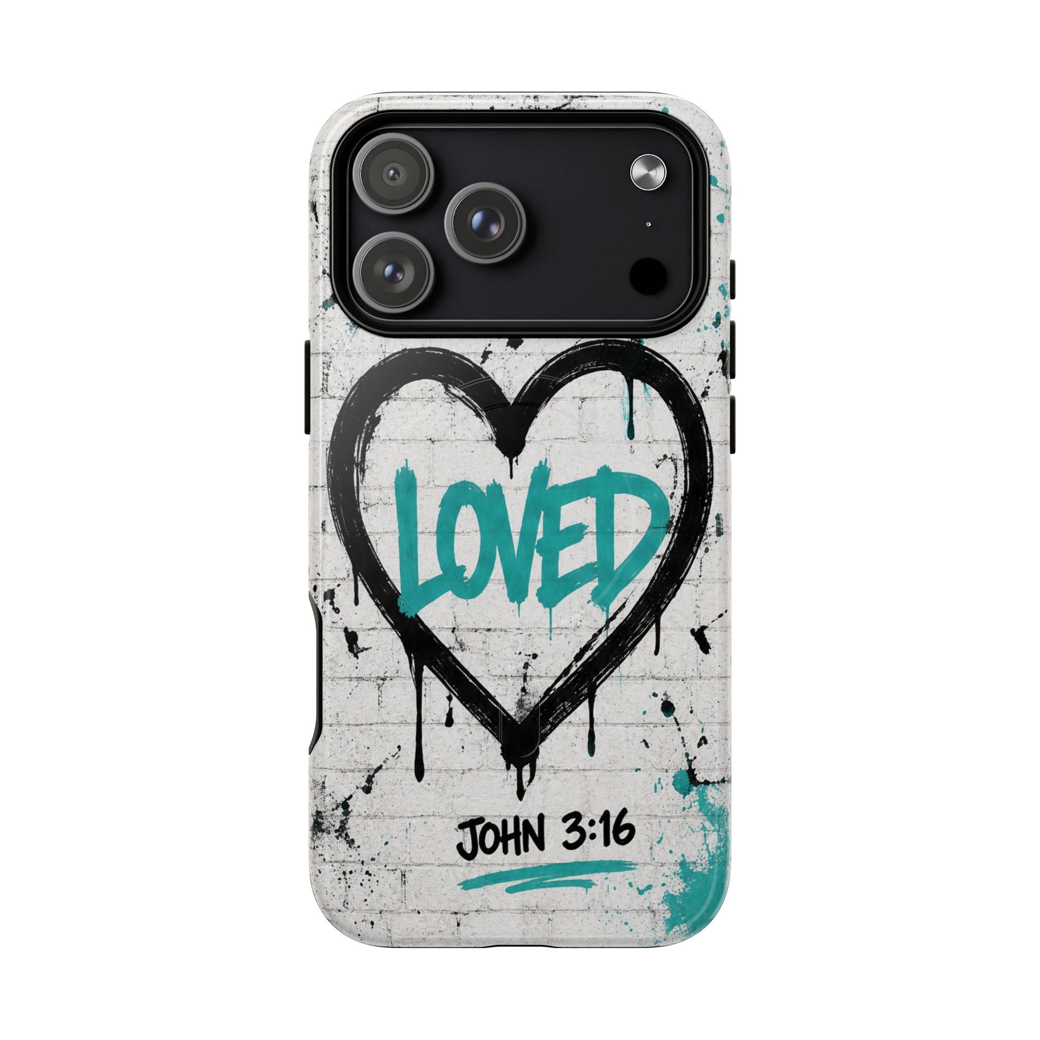Loved John 3:16 Christian Tough Magnetic Phone Case