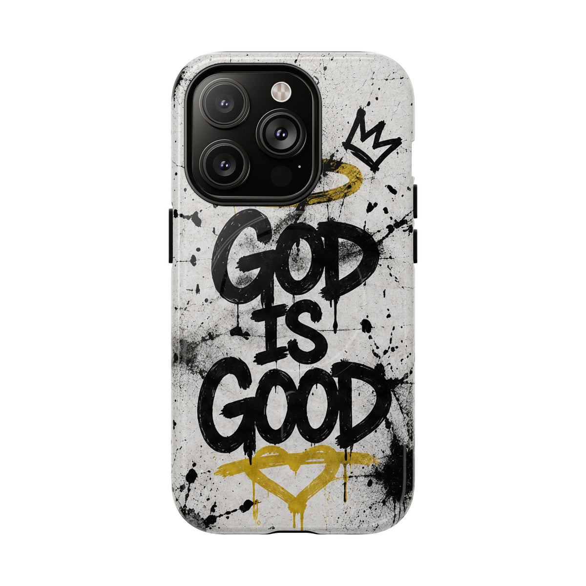God Is Good Christian Graffiti Phone Case