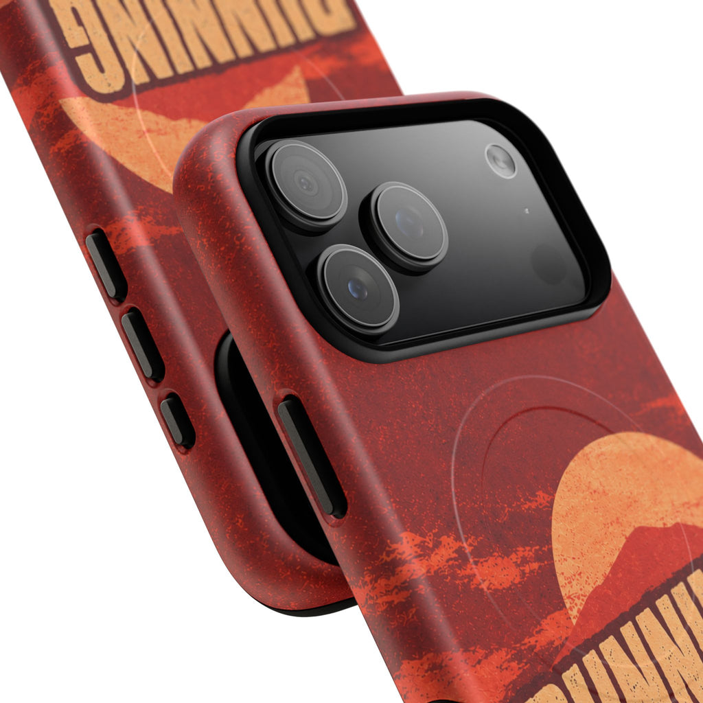 Running on Grace Christian Tough Magnetic Phone Case