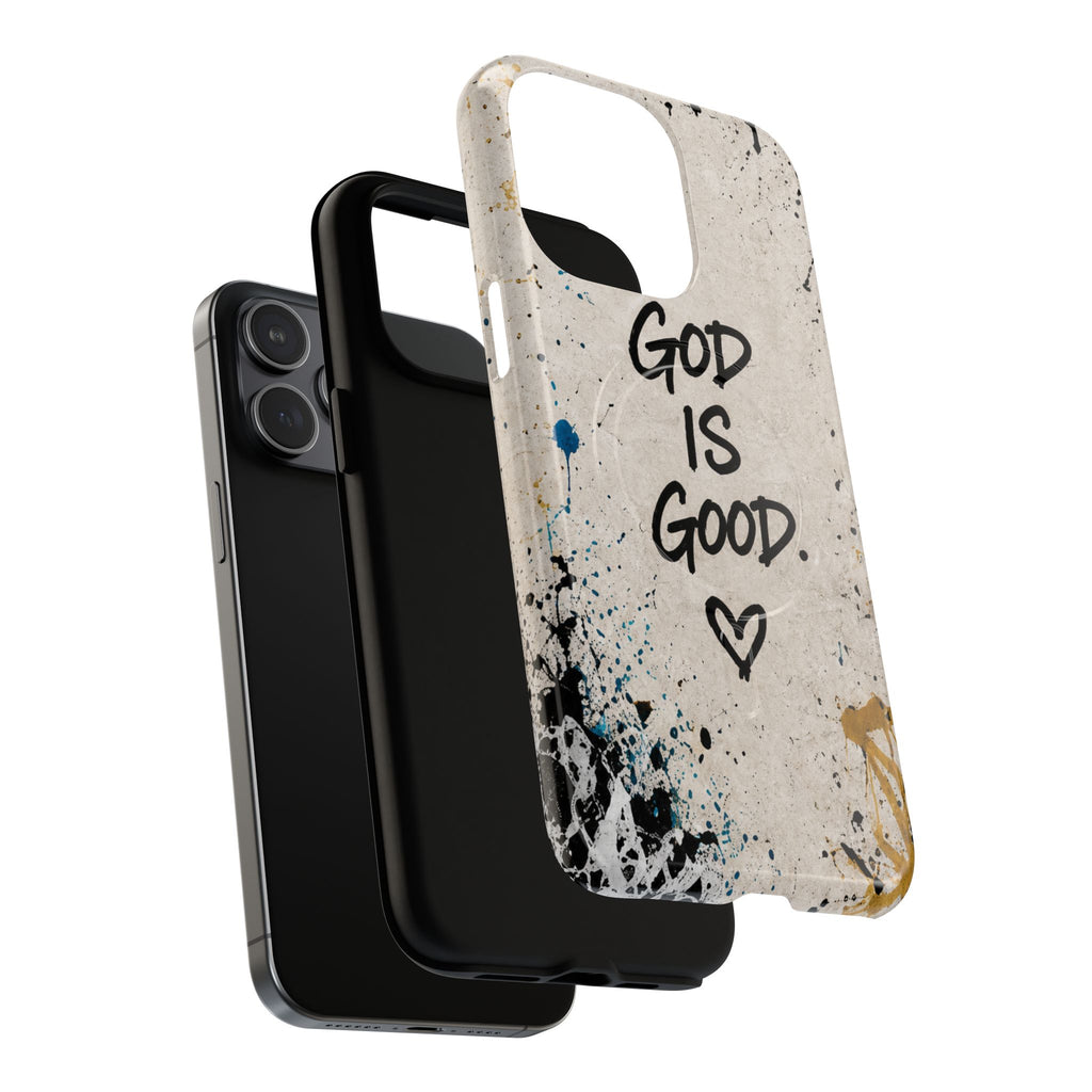 God Is Good Minimal Graffiti Tough Magnetic Phone Case