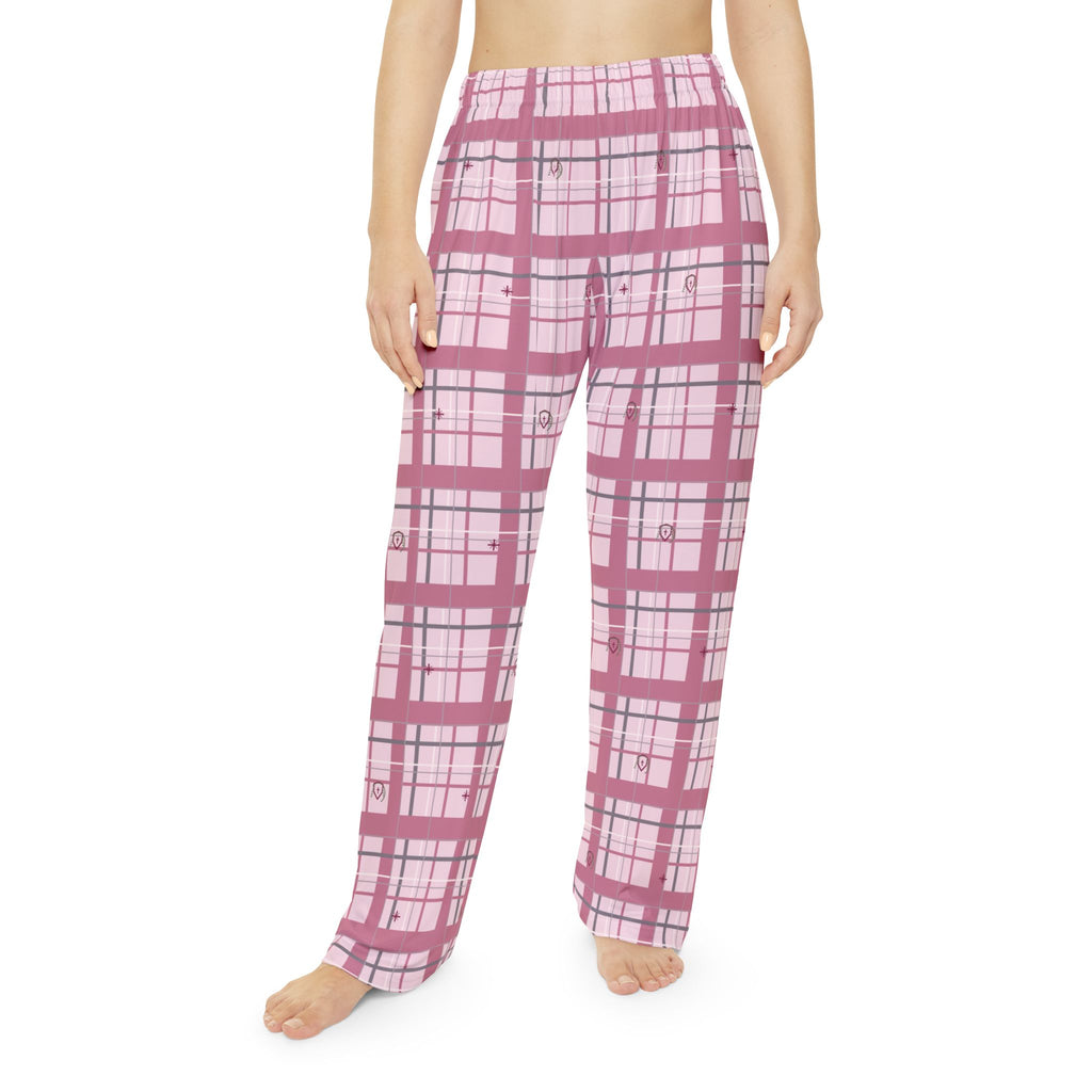 Set Apart Varsity Pink Plaid Pajama Pants