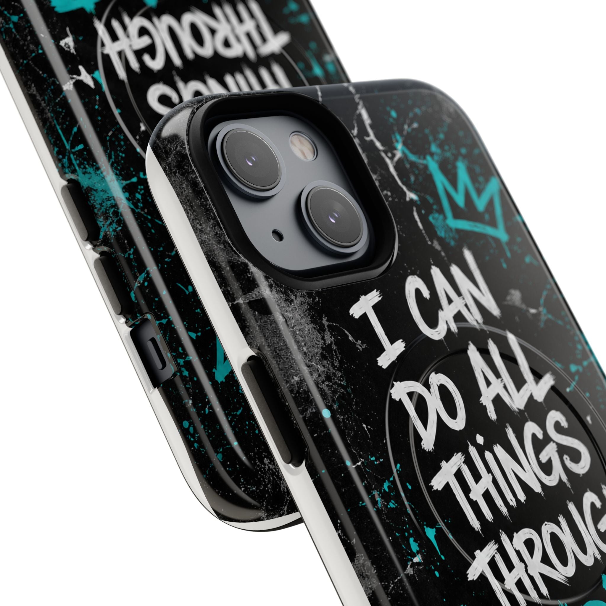 Through Christ Philippians 4:13 Tough Magnetic Phone Case