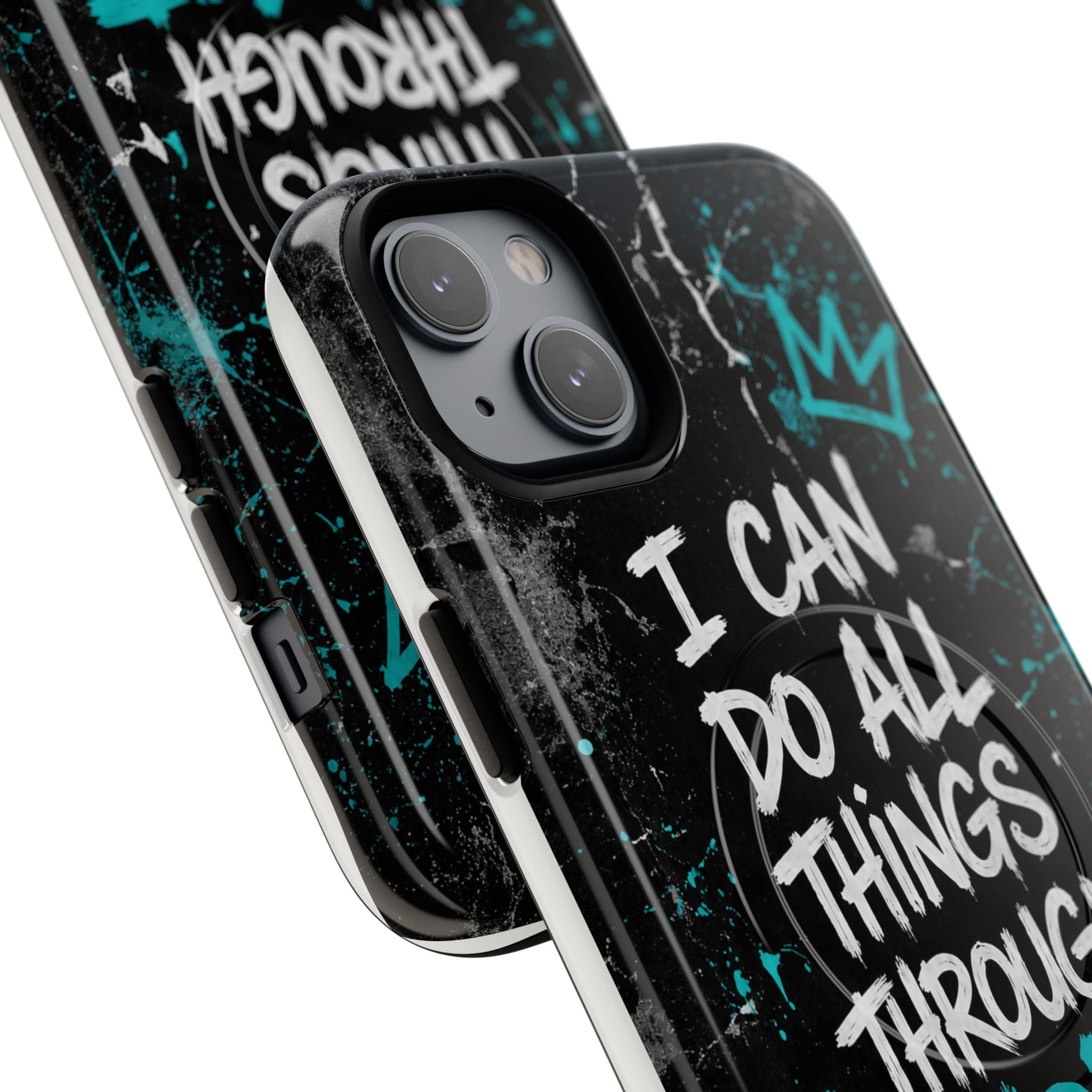 Through Christ Philippians 4:13 Tough Magnetic Phone Case