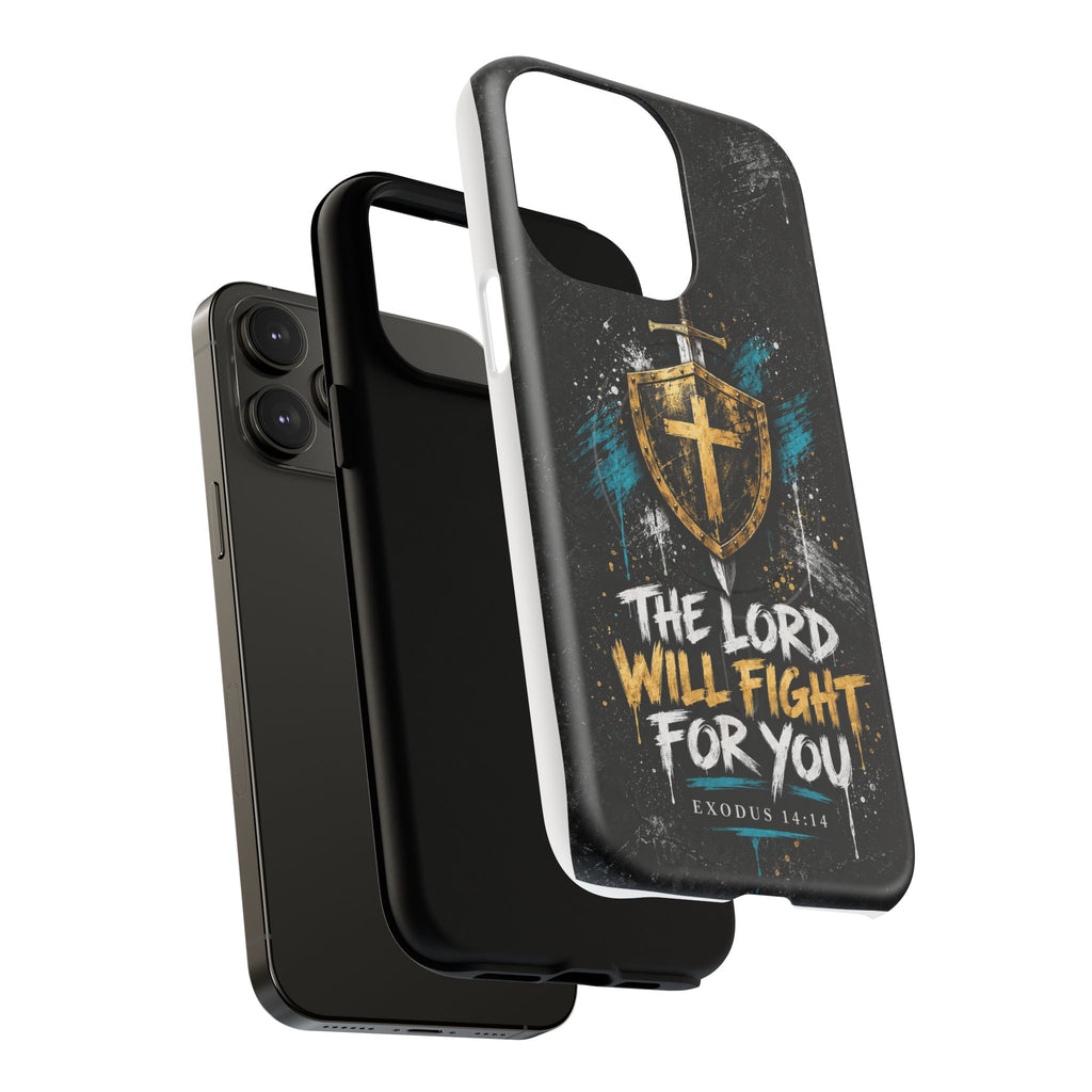 The Lord Will Fight for You Tough Magnetic Phone Case