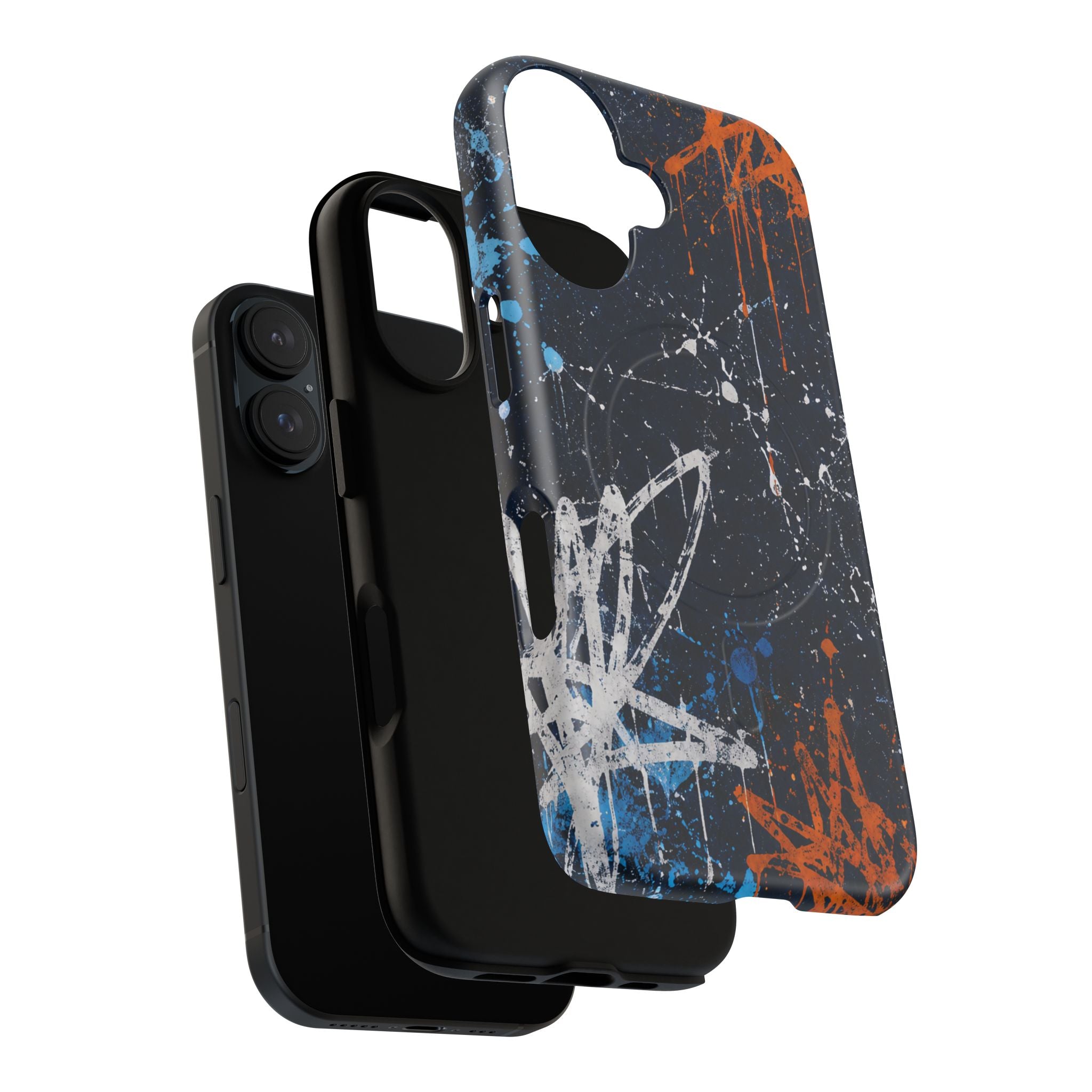 Midnight Praise Abstract Graffiti Tough Magnetic Phone Case