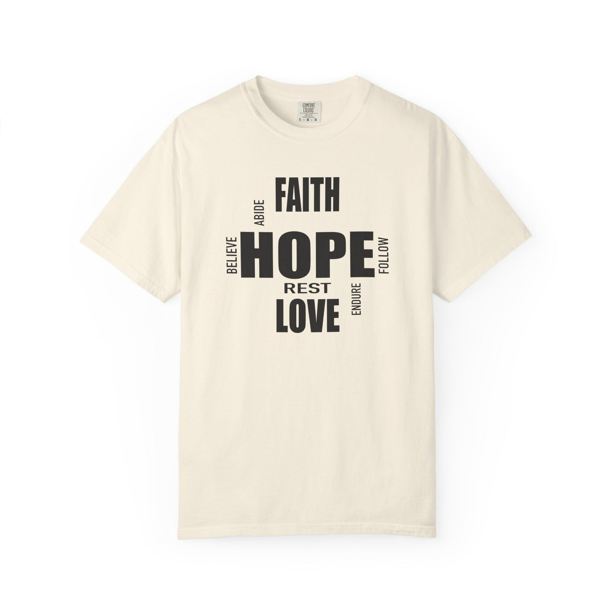 Faith Hope Love | Christian Tee