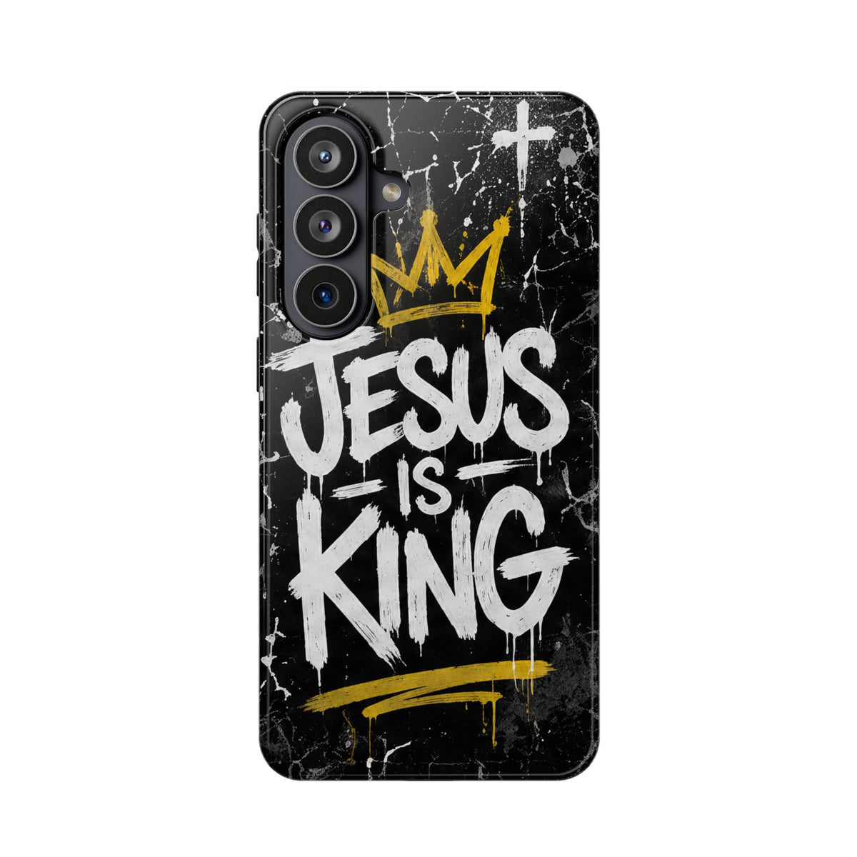 Jesus Is King Christian Phone Case for Samsung Galaxy S26 Series