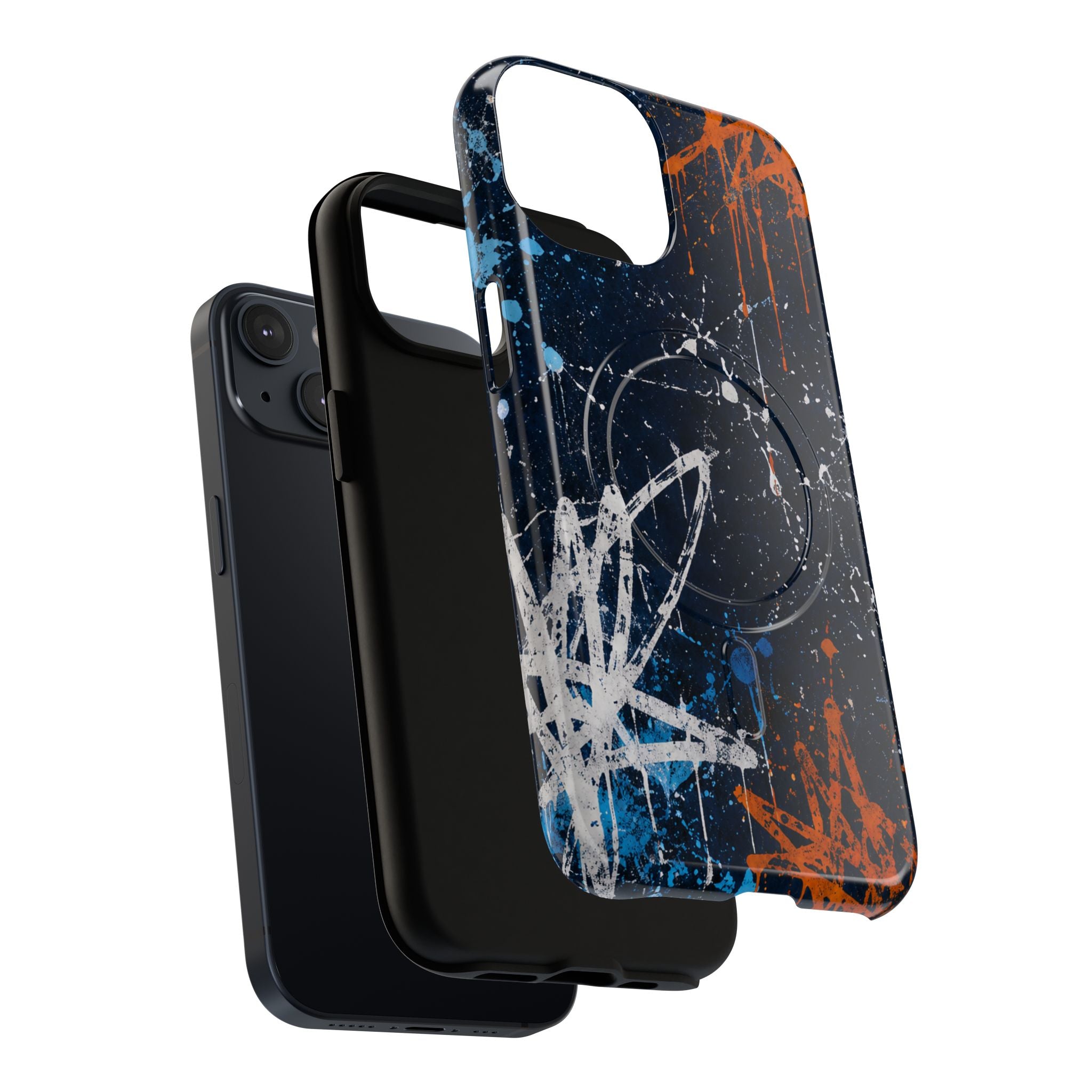 Midnight Praise Abstract Graffiti Tough Magnetic Phone Case