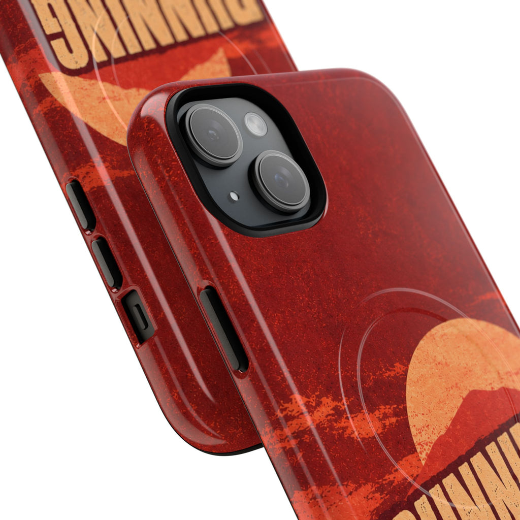 Running on Grace Christian Tough Magnetic Phone Case