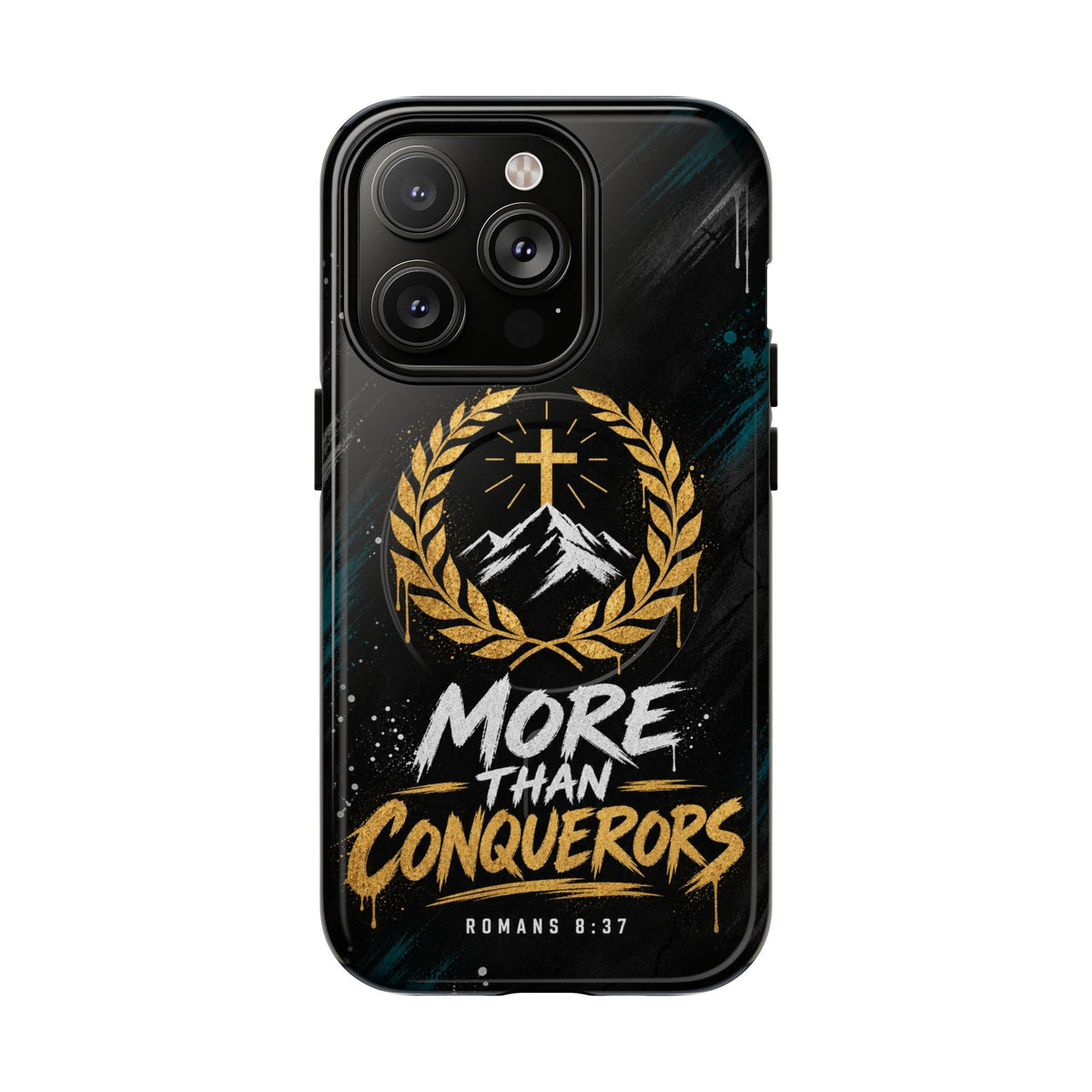 More Than Conquerors Phone Case