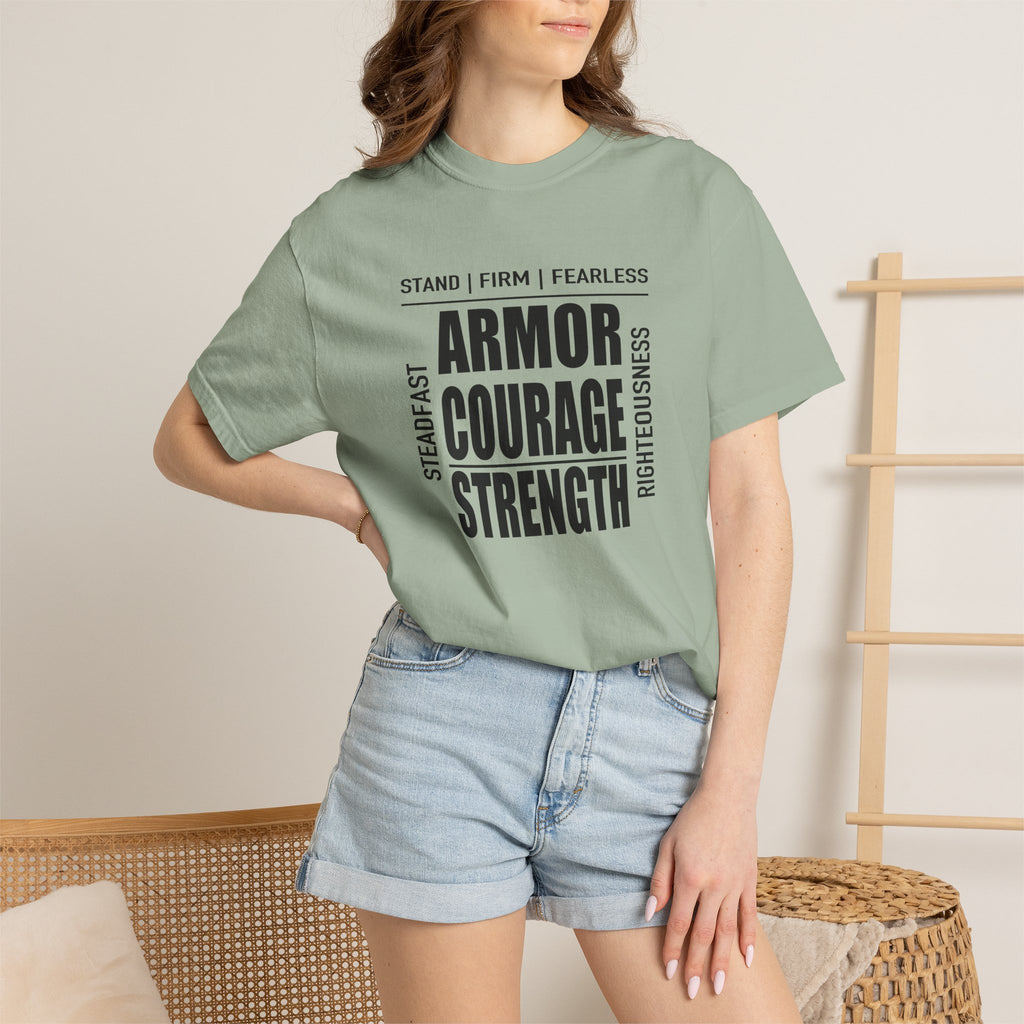 Armor Courage Strength | Christian Tee