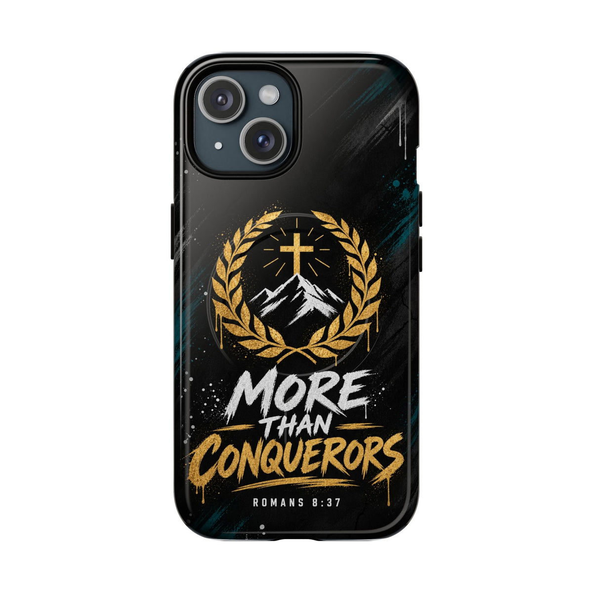 More Than Conquerors Phone Case