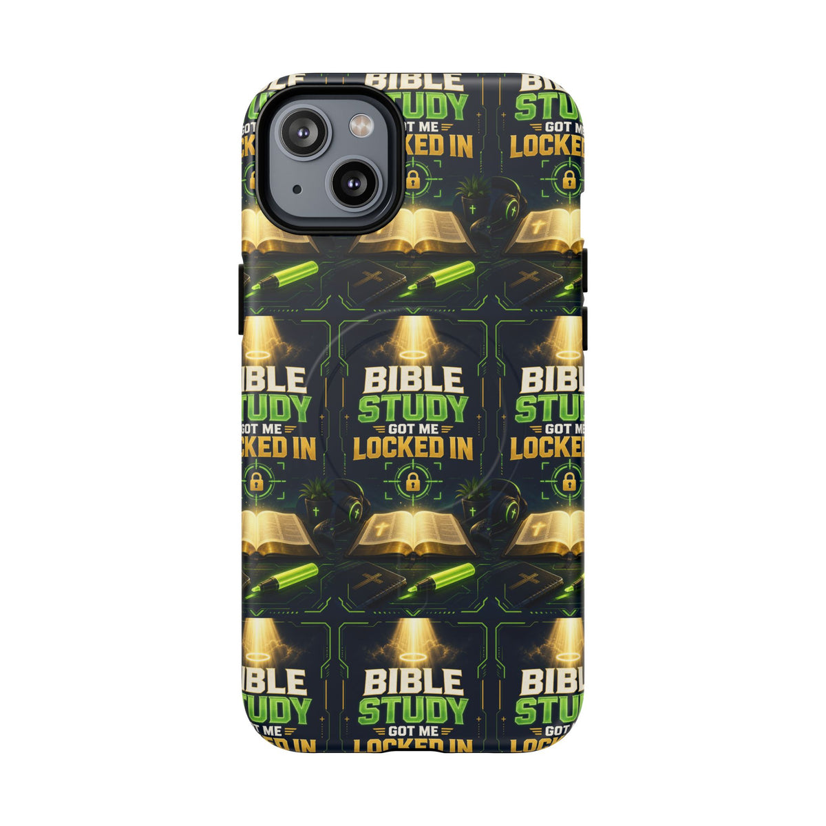 Bible Study Got Me Locked In Magsafe Phone Case